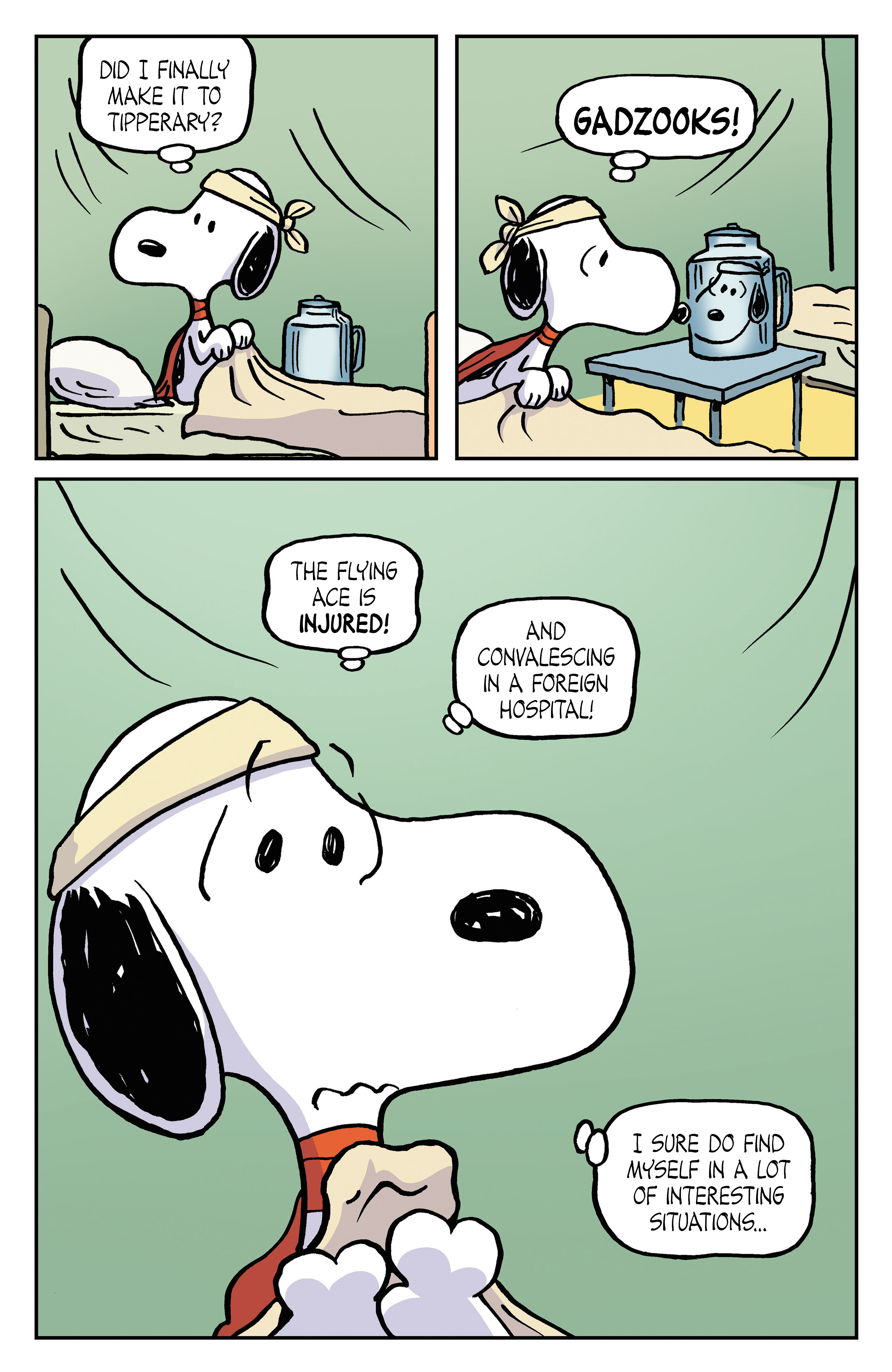 Read online Peanuts: Where Beagles Dare! comic -  Issue # Full - 52