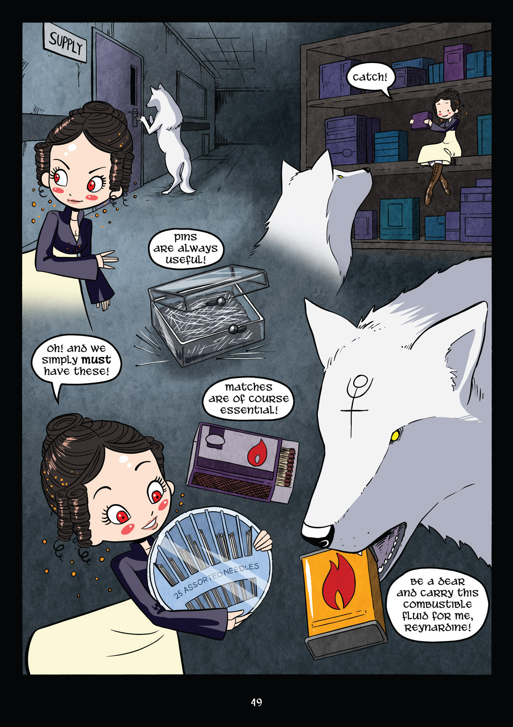 Read online Gunnerkrigg Court comic -  Issue # TPB 5 (Part 1) - 49