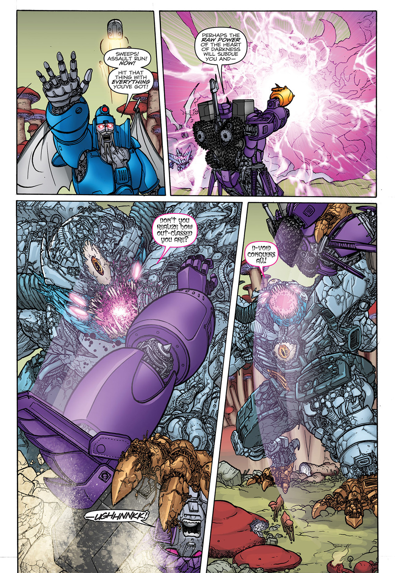 Read online Transformers: Heart of Darkness comic -  Issue #4 - 13