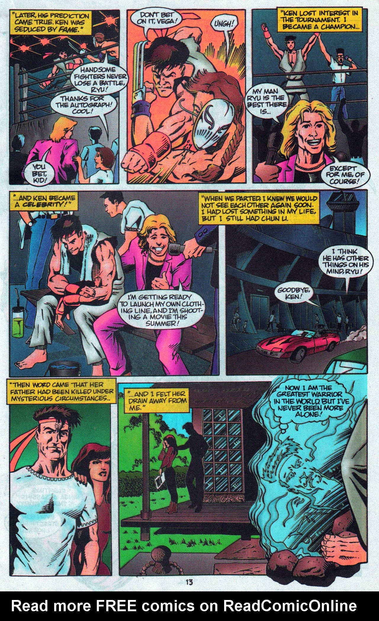 Read online The Best of Street Fighter comic -  Issue #1 - 17