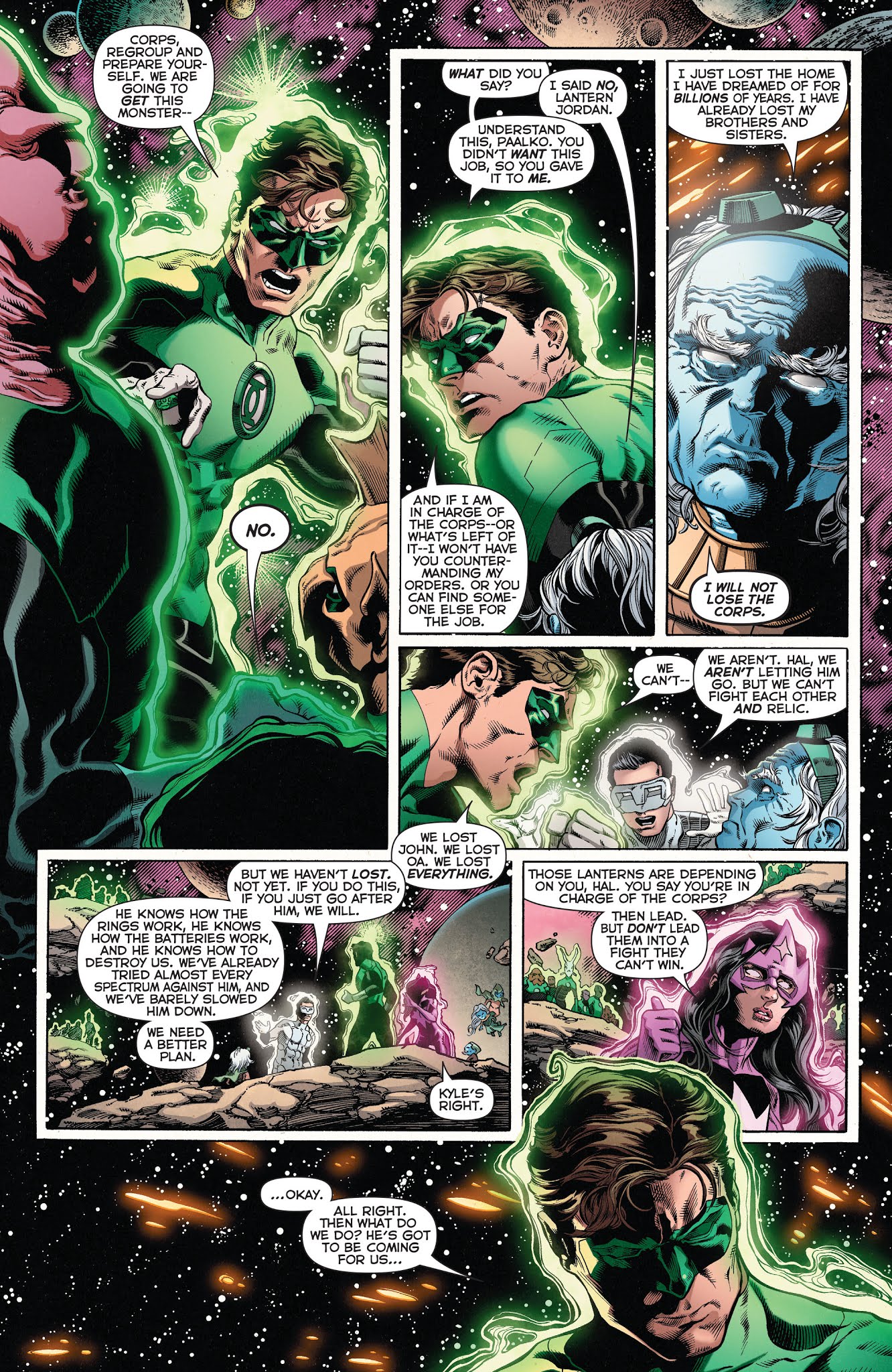 Read online Green Lantern: Lights Out comic -  Issue # TPB - 94