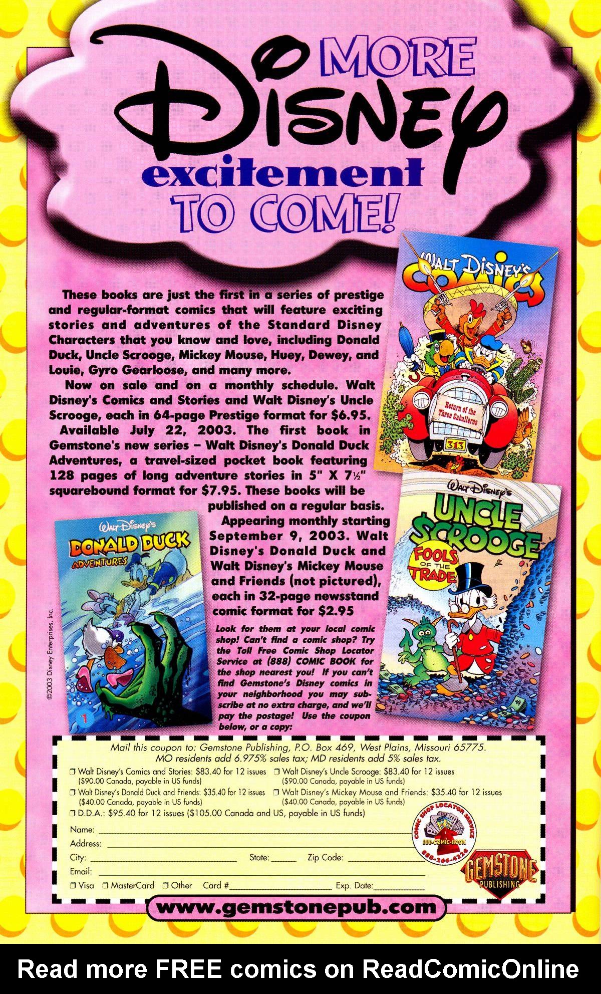 Read online Walt Disney's Comics and Stories comic -  Issue #641 - 43