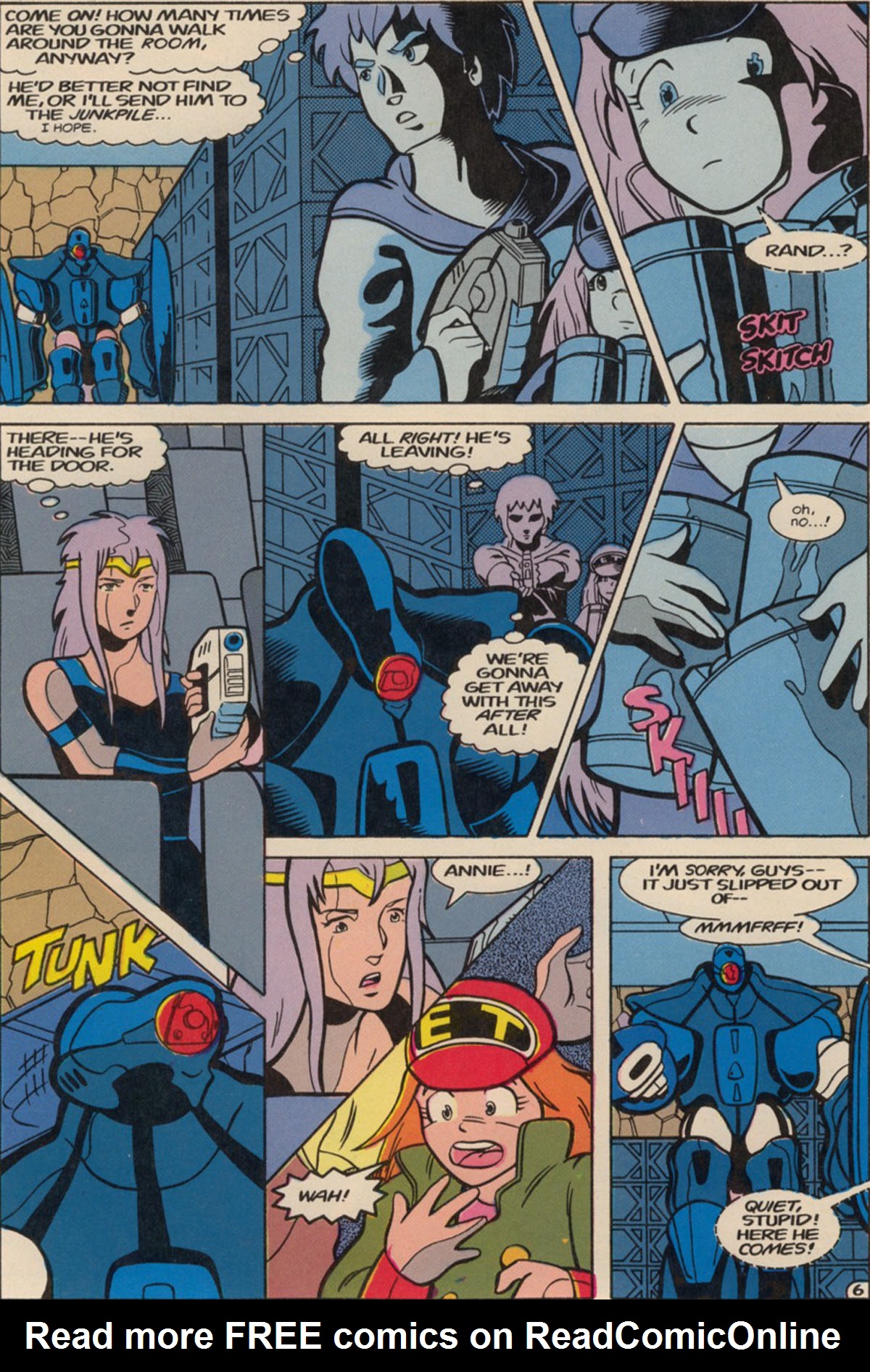 Read online Robotech The New Generation comic -  Issue #22 - 8