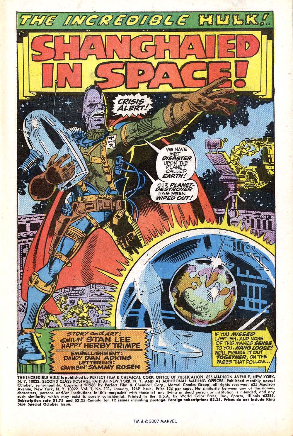 Read online The Incredible Hulk (1968) comic -  Issue #111 - 3