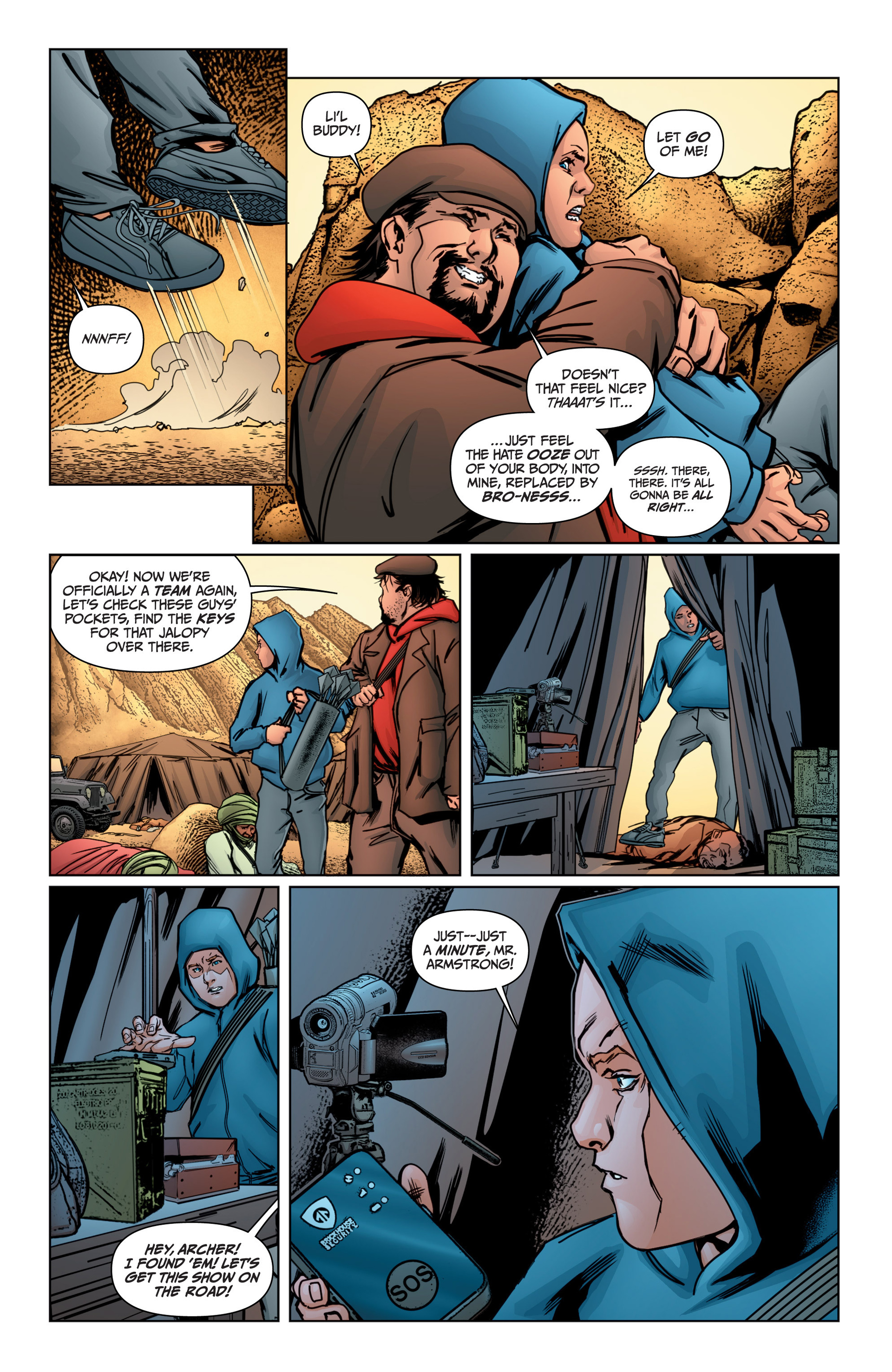Read online Archer and Armstrong comic -  Issue #16 - 17