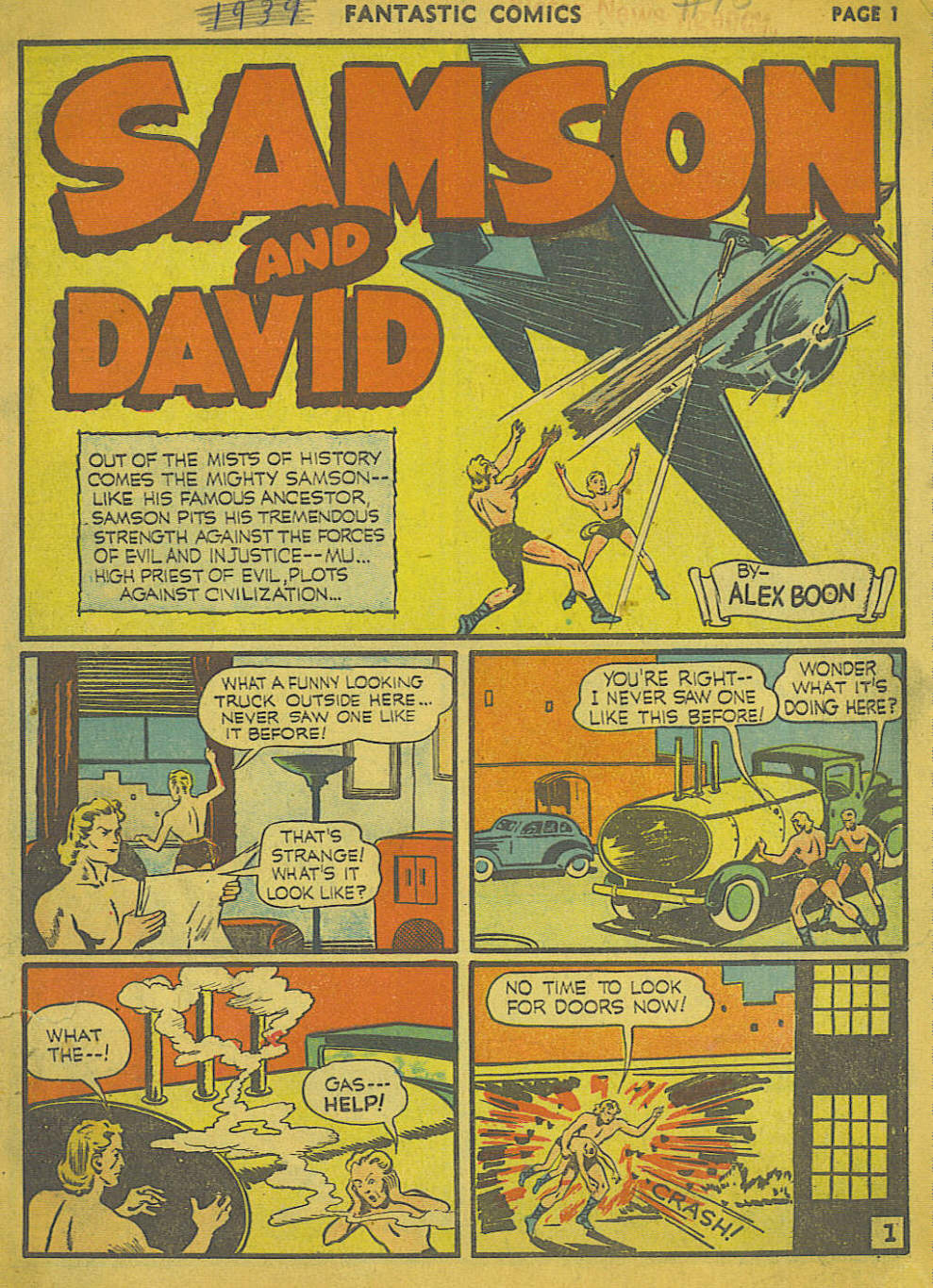 Read online Fantastic Comics comic -  Issue #15 - 2