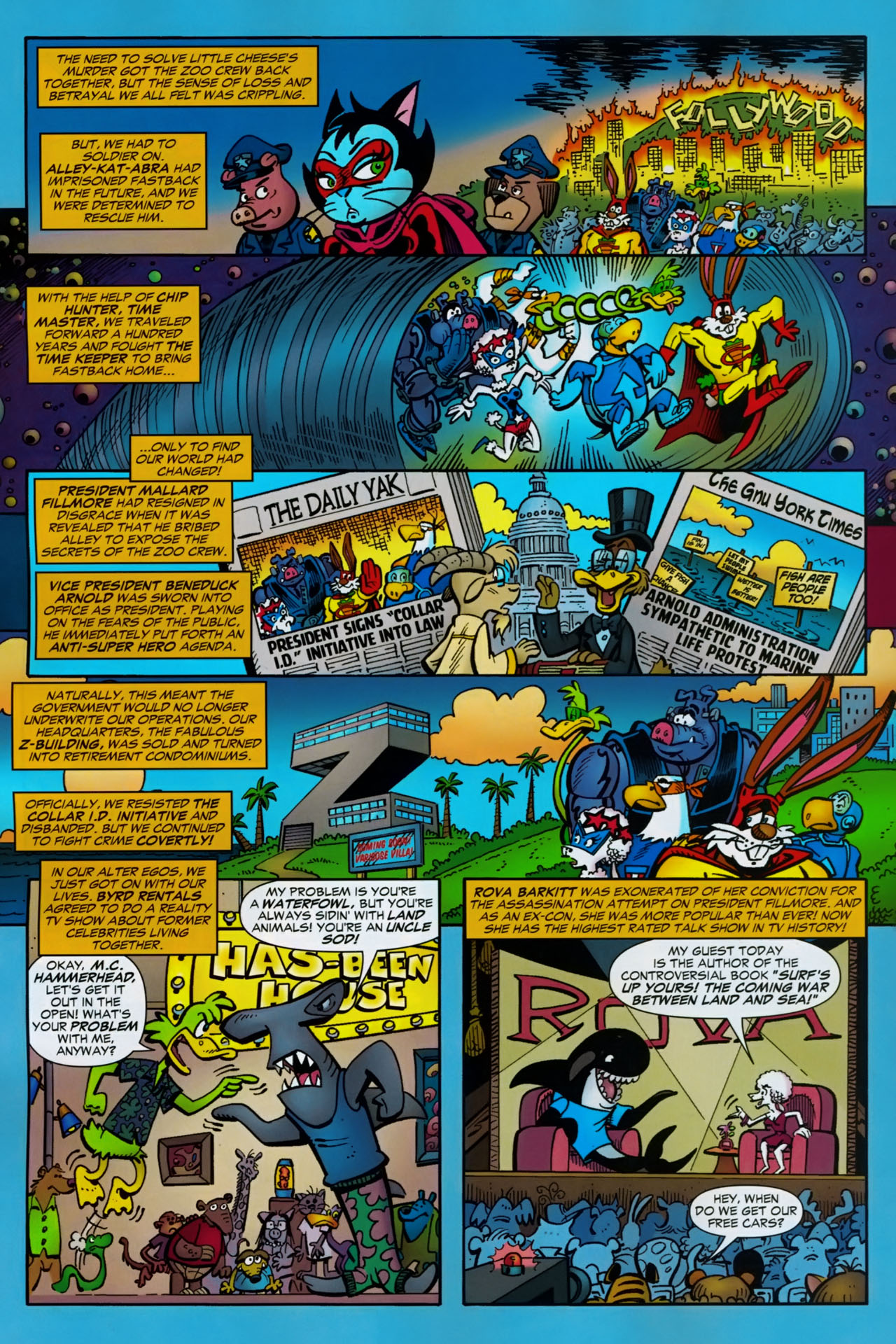 Read online Captain Carrot and the Final Ark comic -  Issue #1 - 12