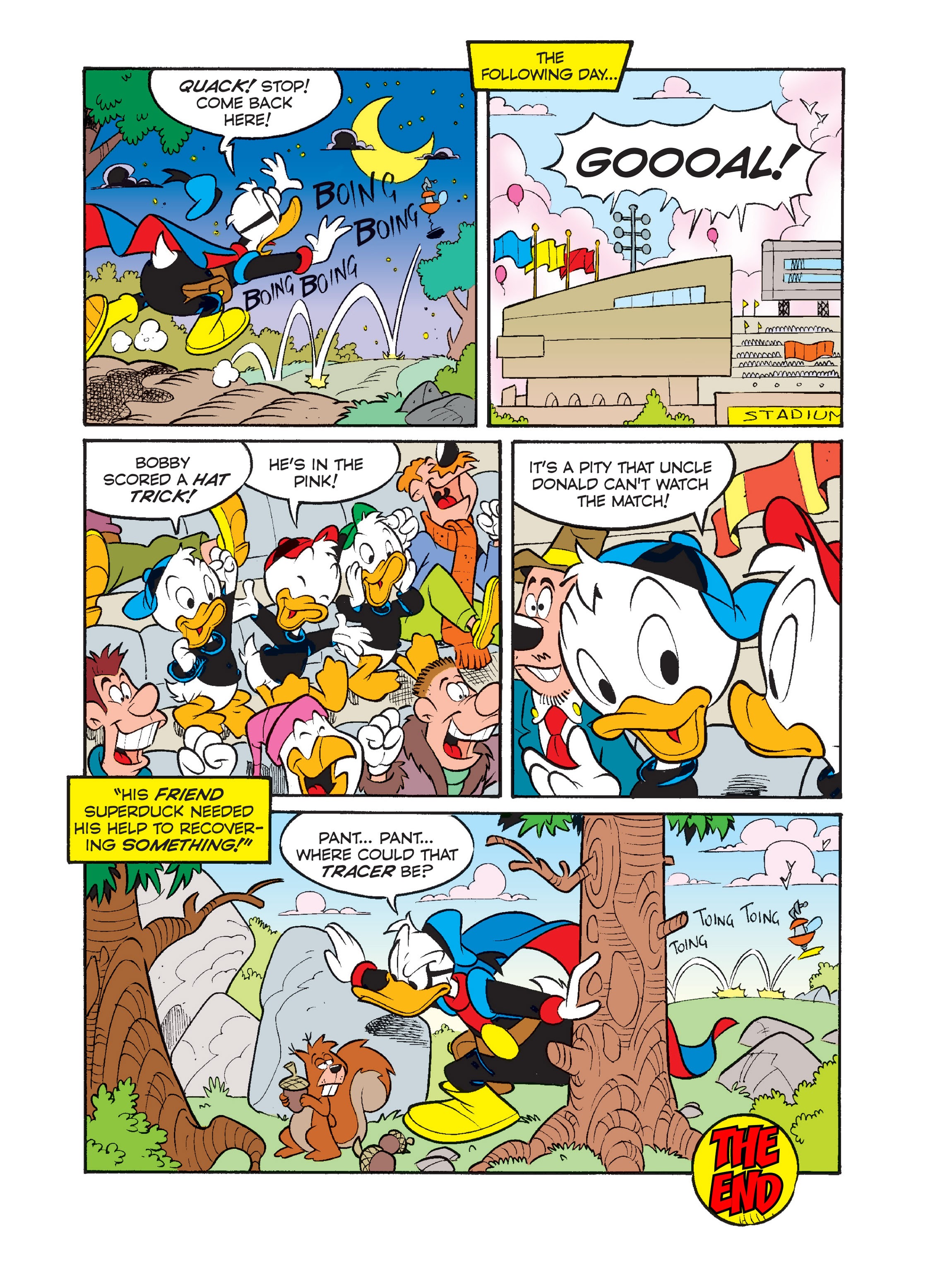 Read online Superduck and the World Champion of Soccer comic -  Issue # Full - 31