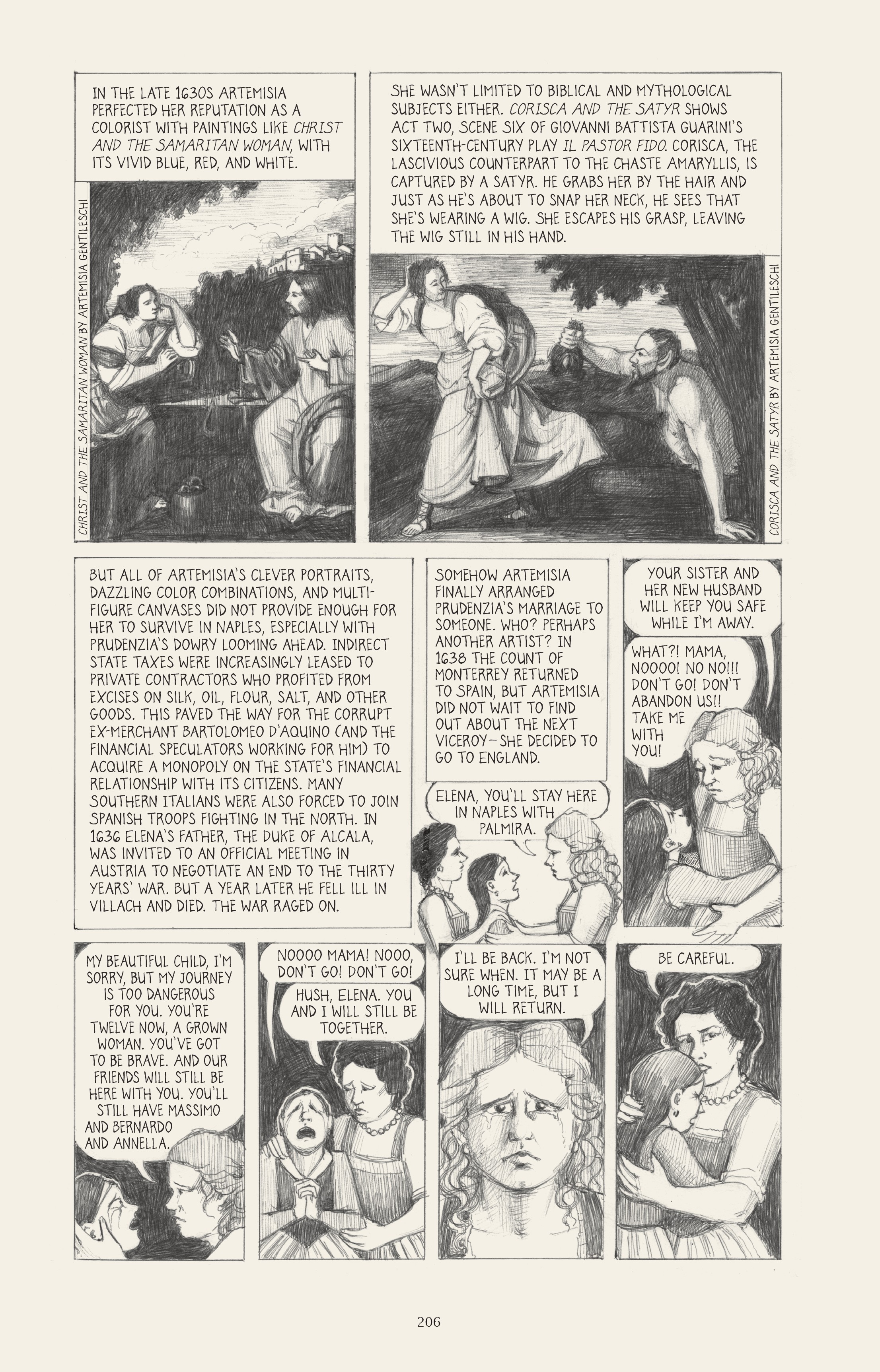 Read online I Know What I Am: The Life and Times of Artemisia Gentileschi comic -  Issue # TPB (Part 3) - 13