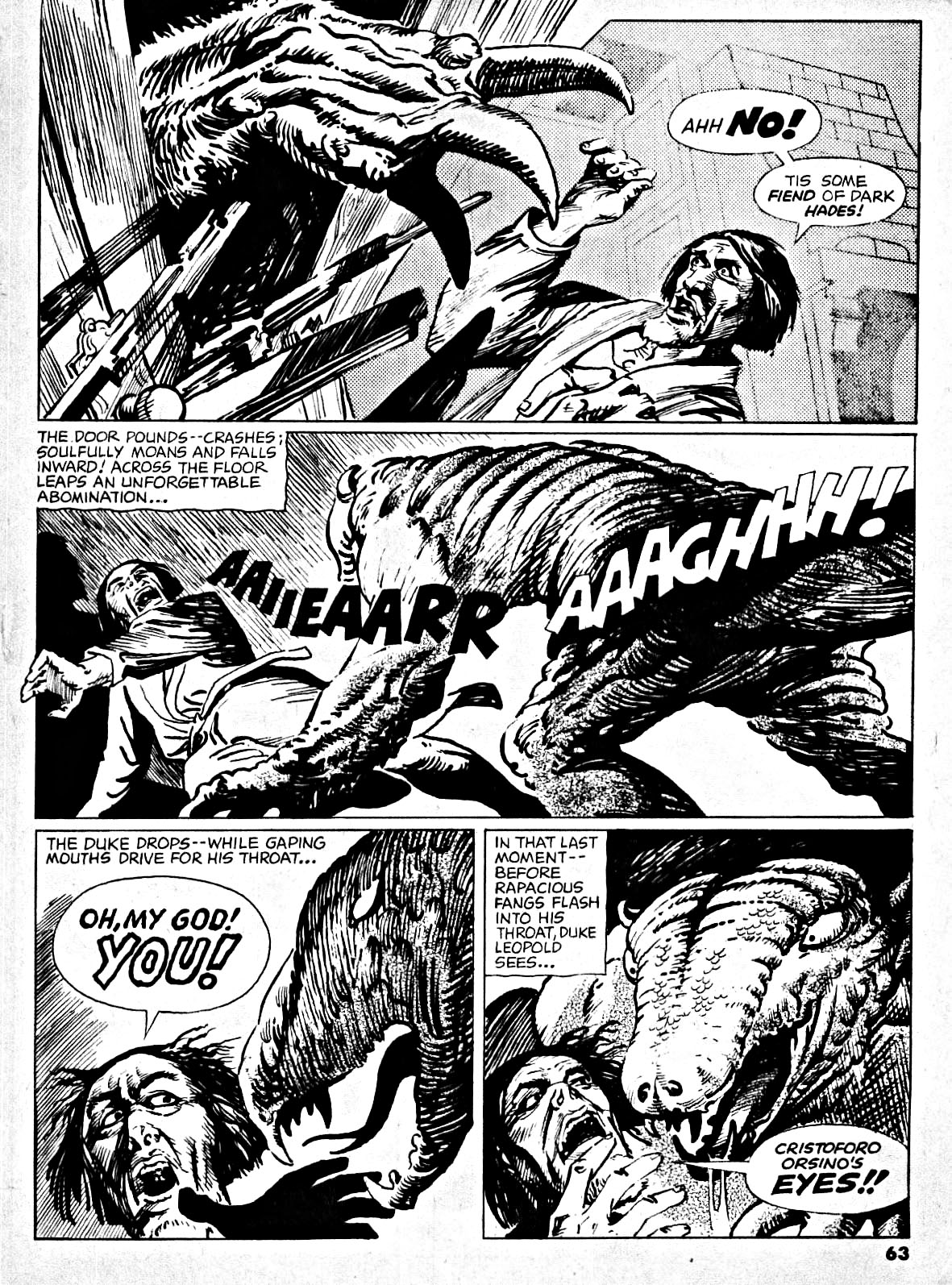 Read online Nightmare (1970) comic -  Issue #4 - 61