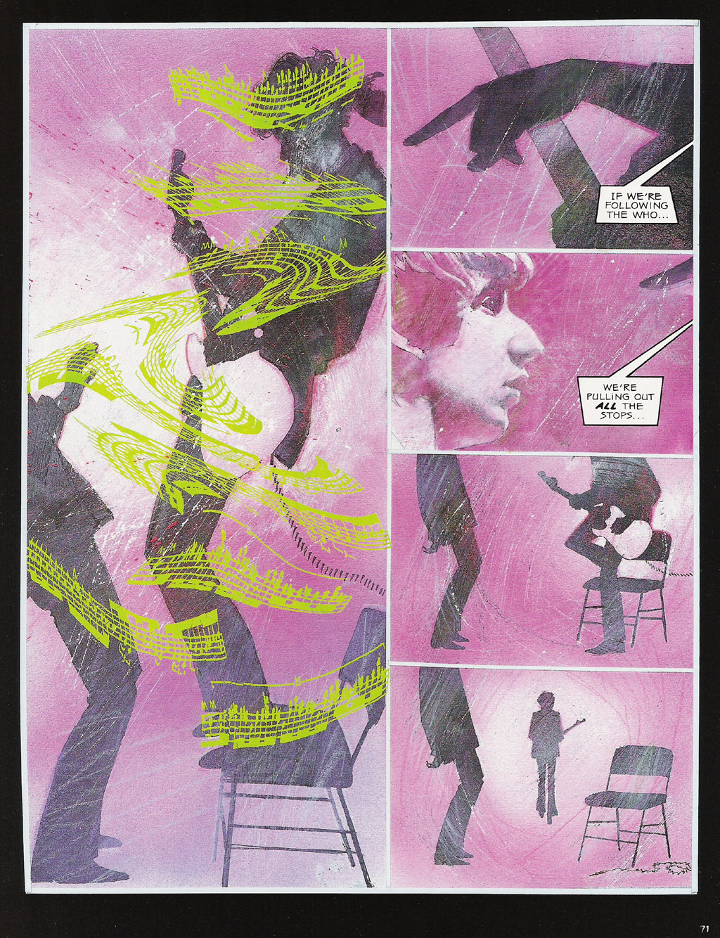 Read online Voodoo Child - The Illustrated Legend of Jimi Hendrix comic -  Issue # TPB - 74