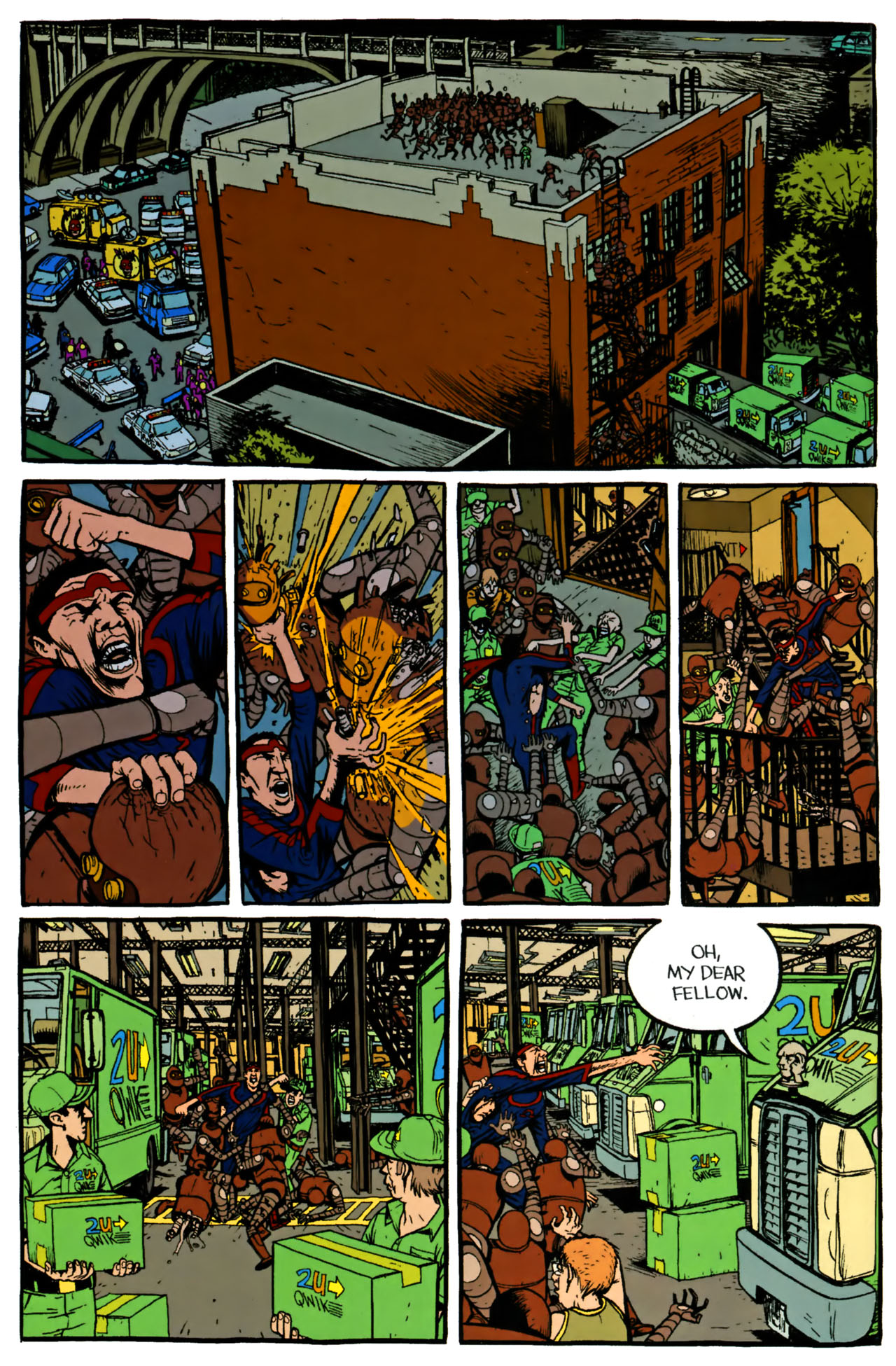 Read online Omega: The Unknown (2007) comic -  Issue #9 - 23