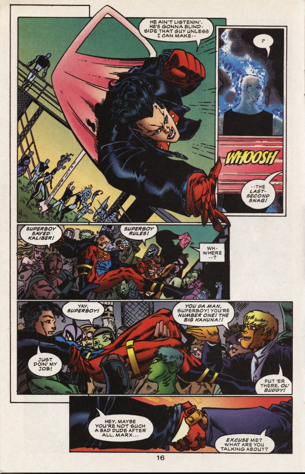 Read online Superboy & The Ravers comic -  Issue #15 - 17