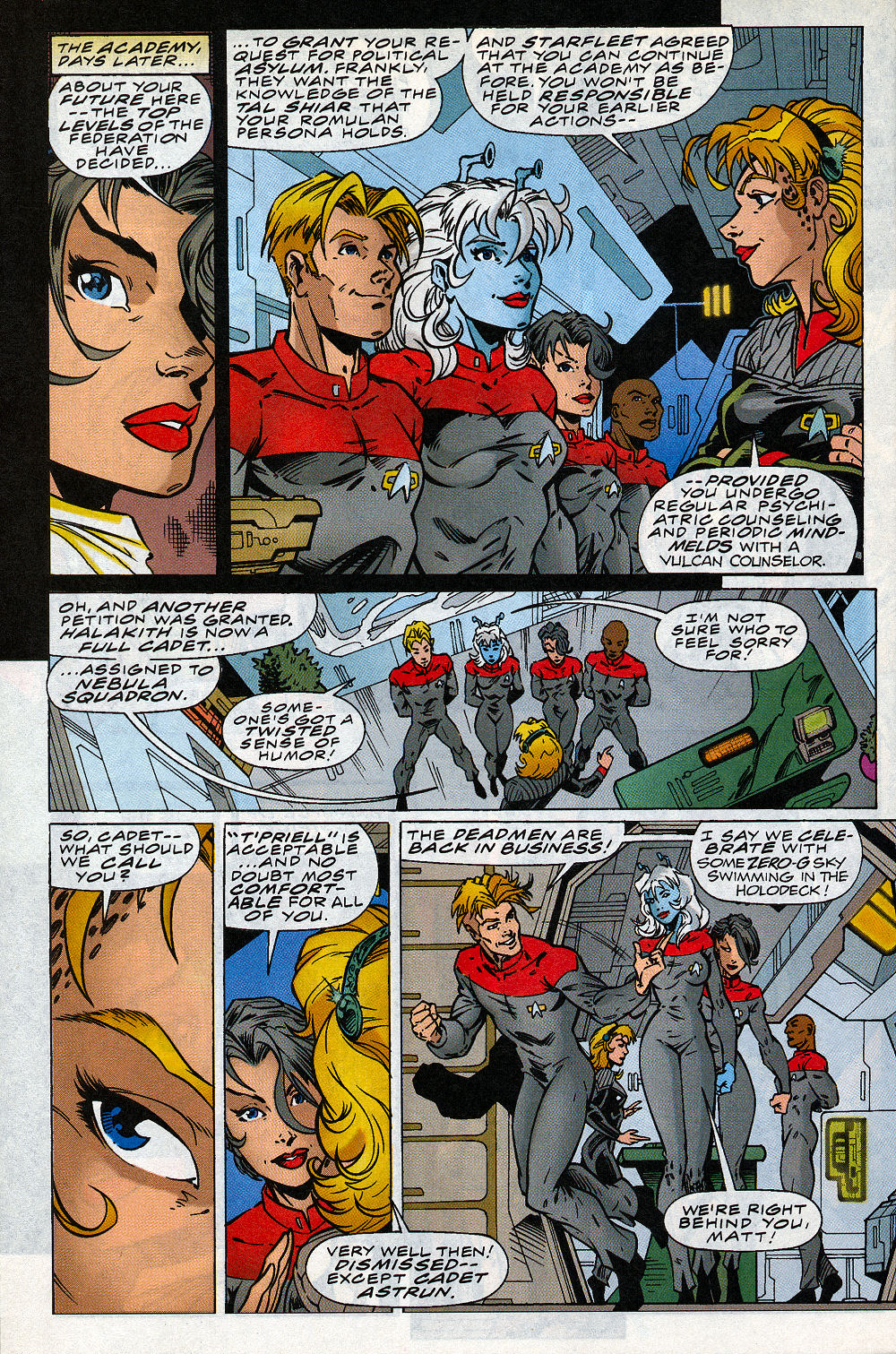 Read online Star Trek: Starfleet Academy (1996) comic -  Issue #17 - 33
