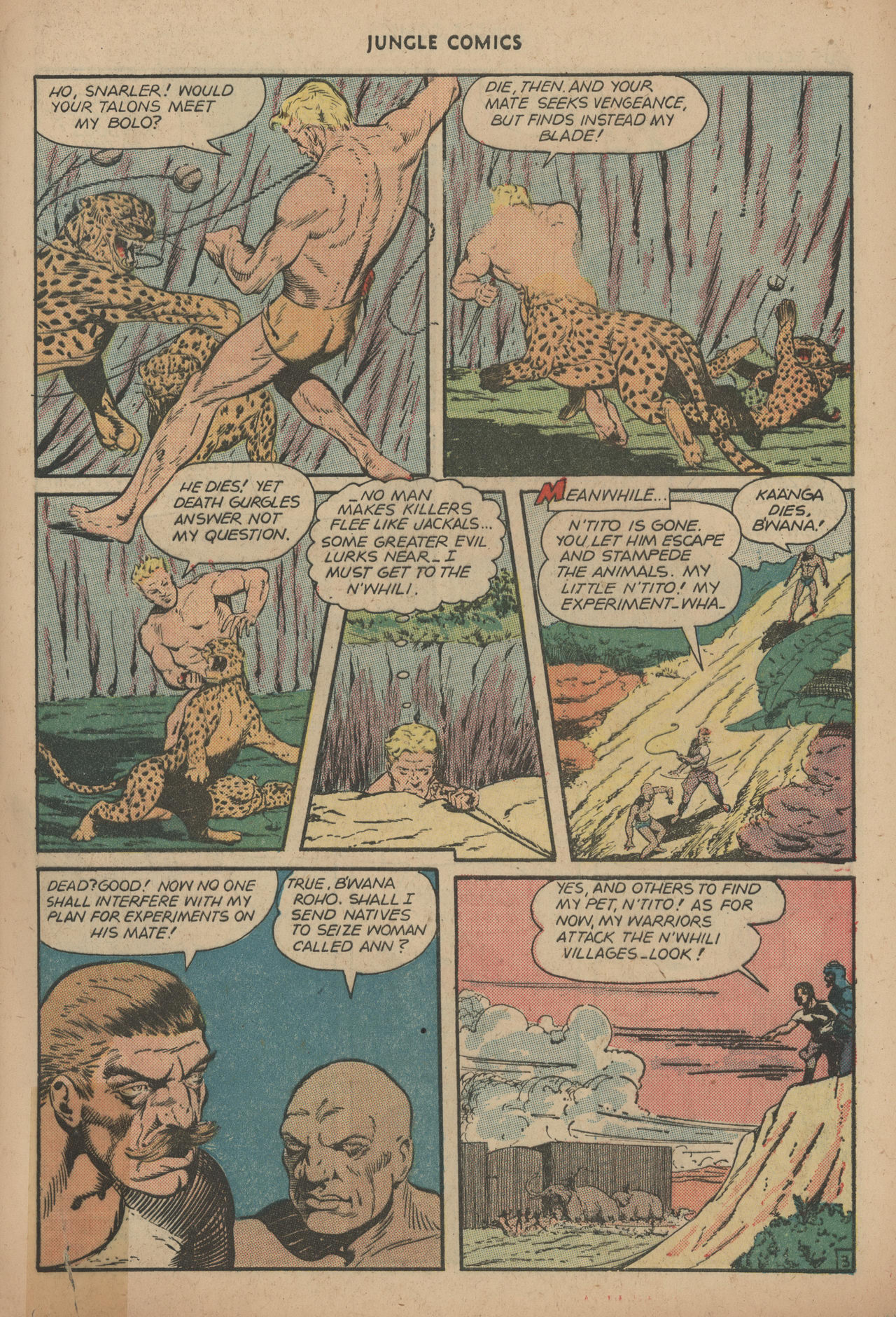 Read online Jungle Comics comic -  Issue #85 - 5