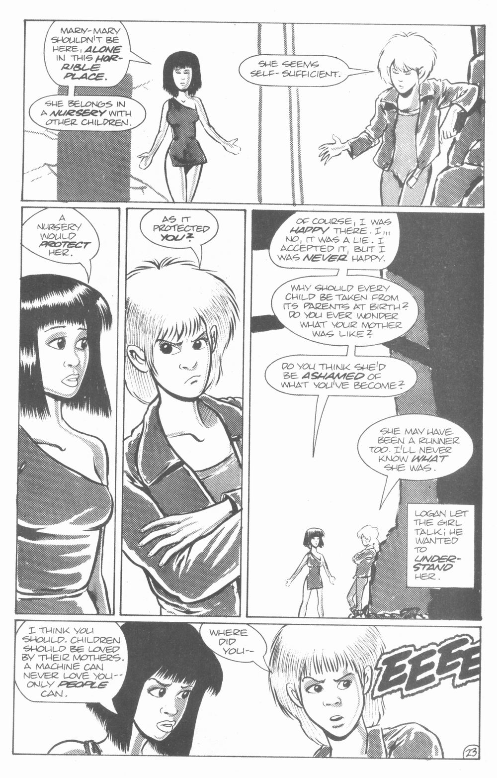 Read online Logan's Run (1990) comic -  Issue #2 - 25