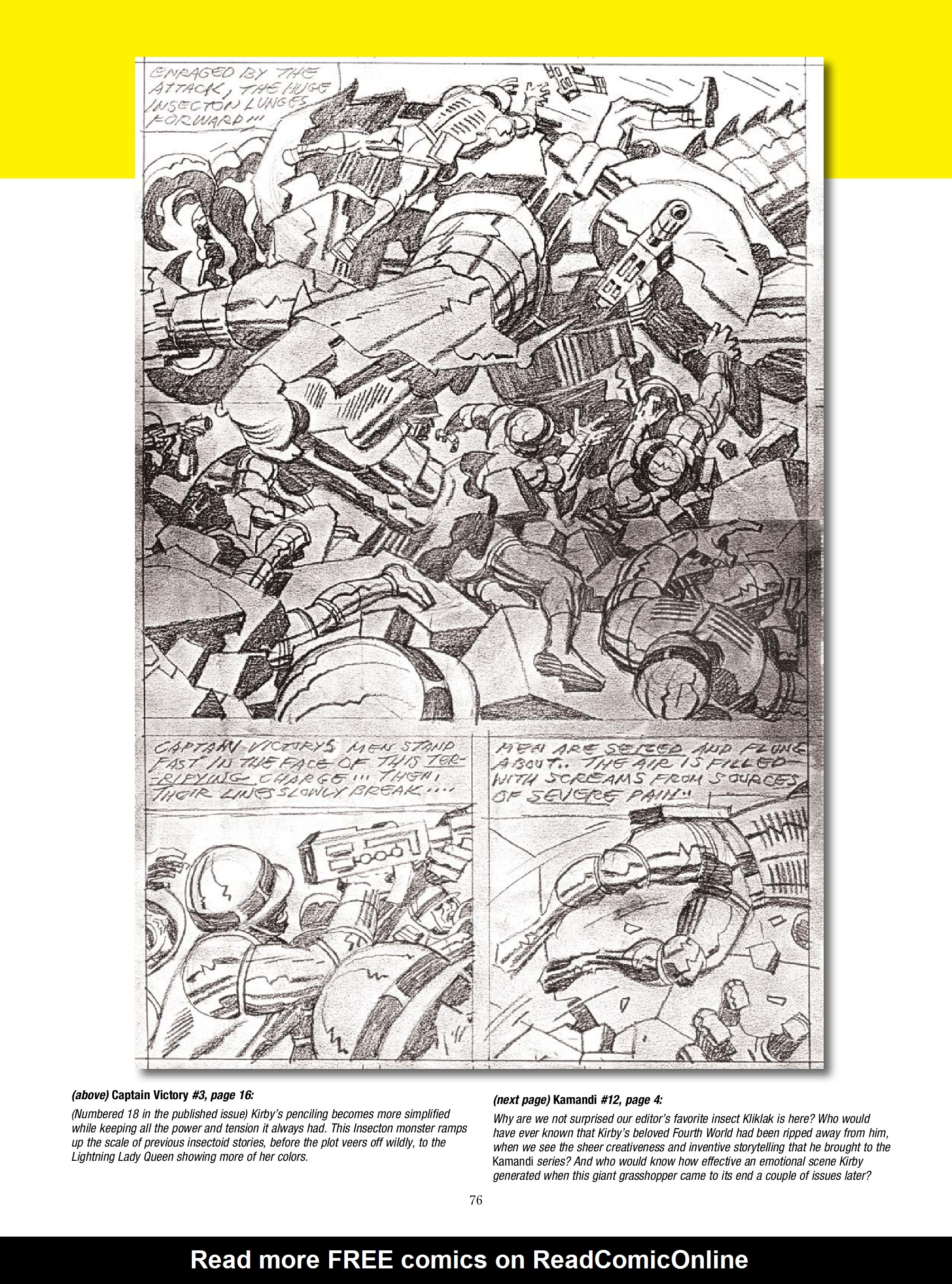 Read online The Jack Kirby Collector comic -  Issue #77 - 78