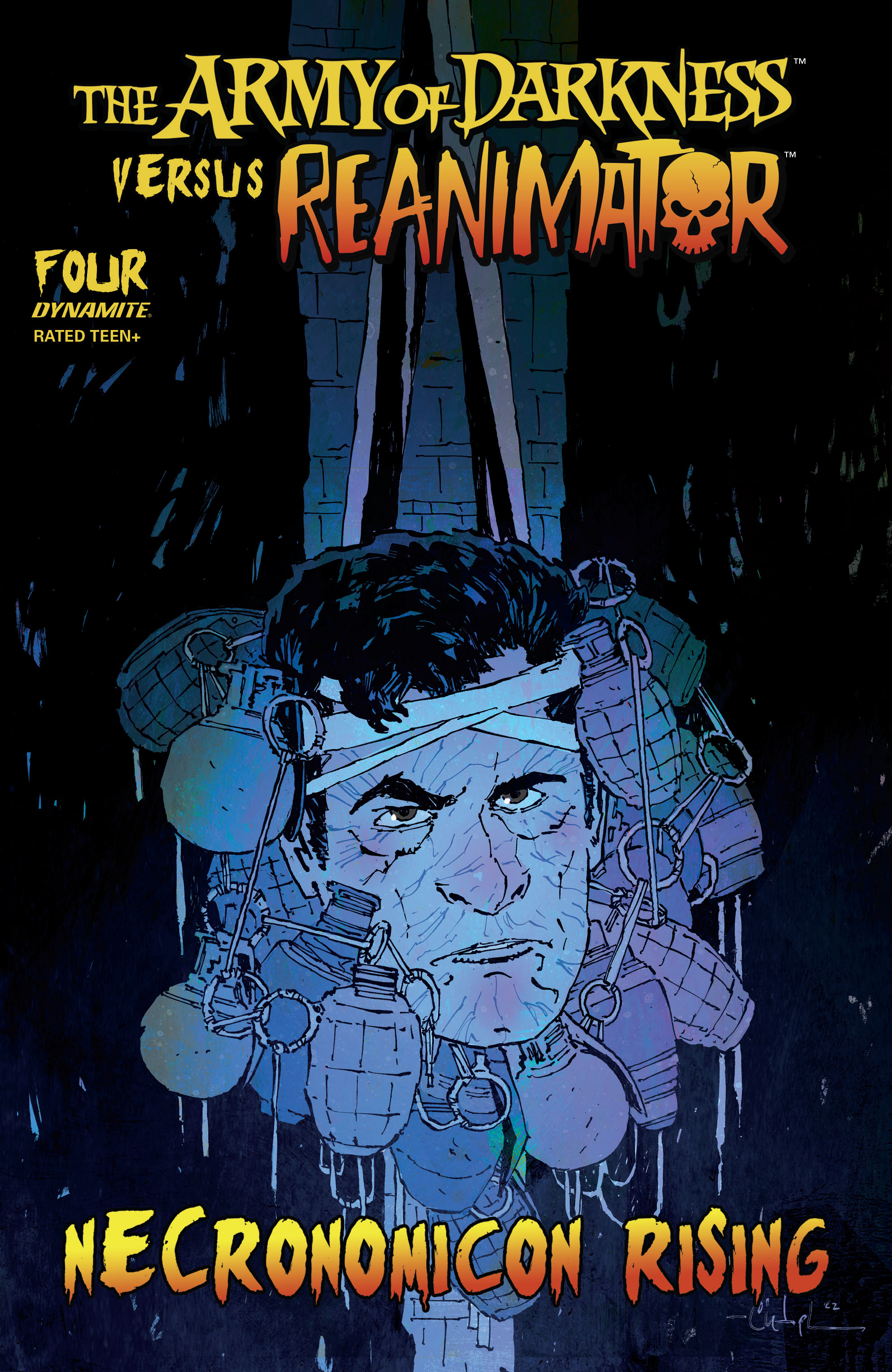 Read online Army of Darkness Vs. Reanimator: Necronomicon Rising comic -  Issue #4 - 2