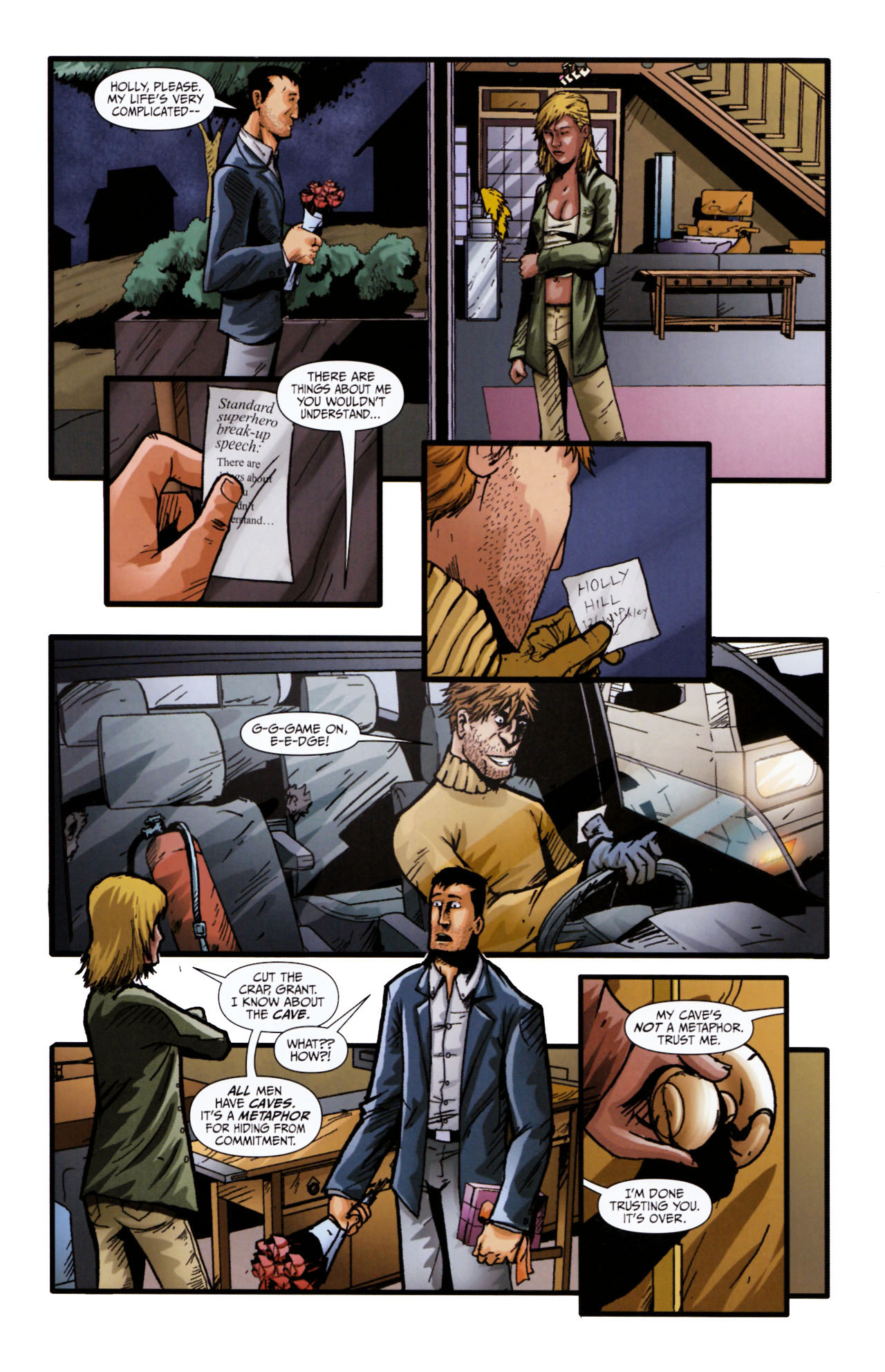 Read online Caped comic -  Issue #4 - 6