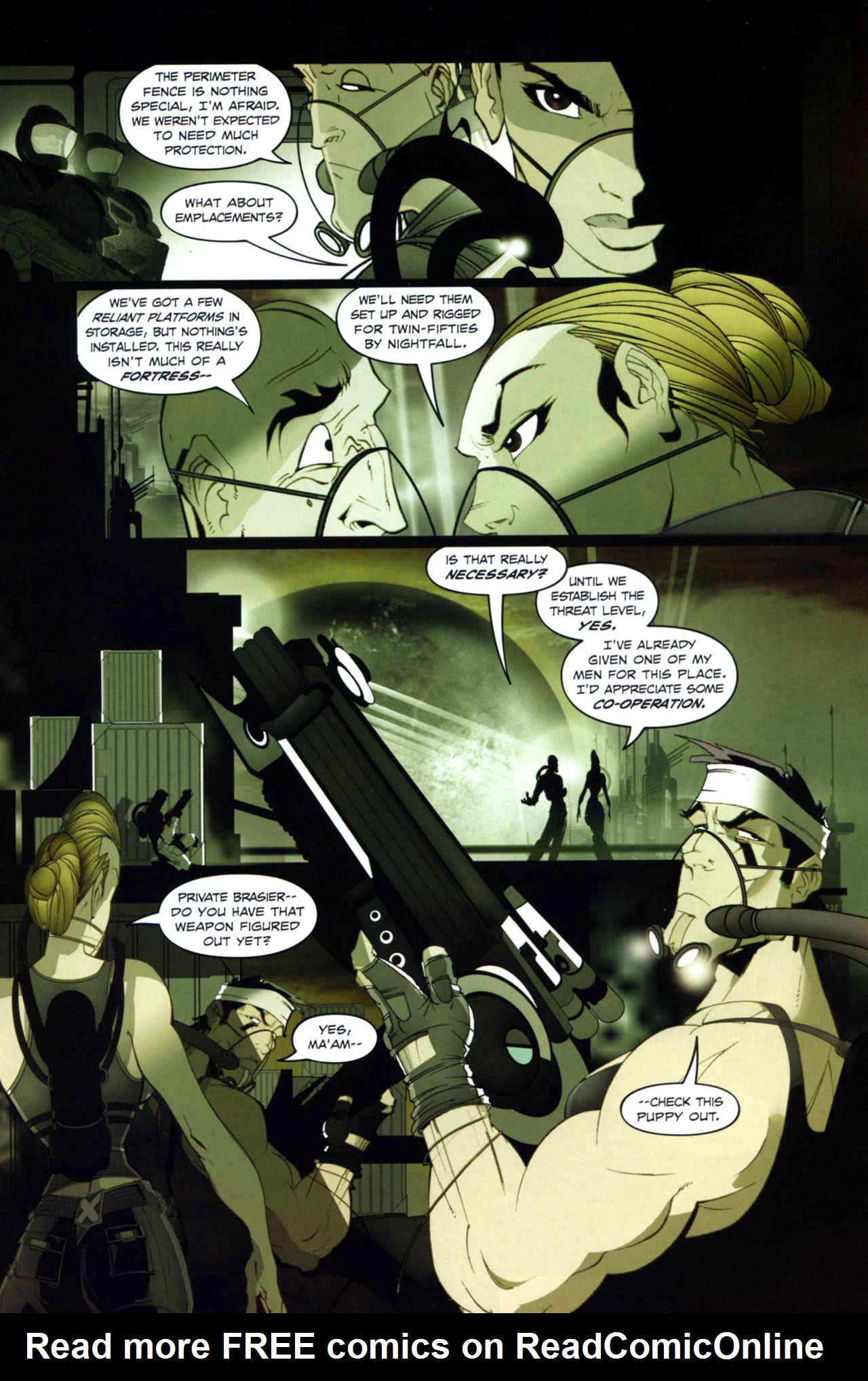 Read online Starship Troopers (2007) comic -  Issue #6 - 13