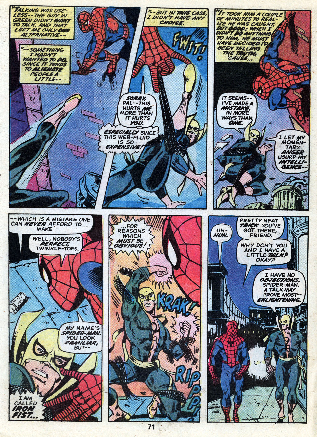 Read online Marvel Treasury Edition comic -  Issue #18 - 73