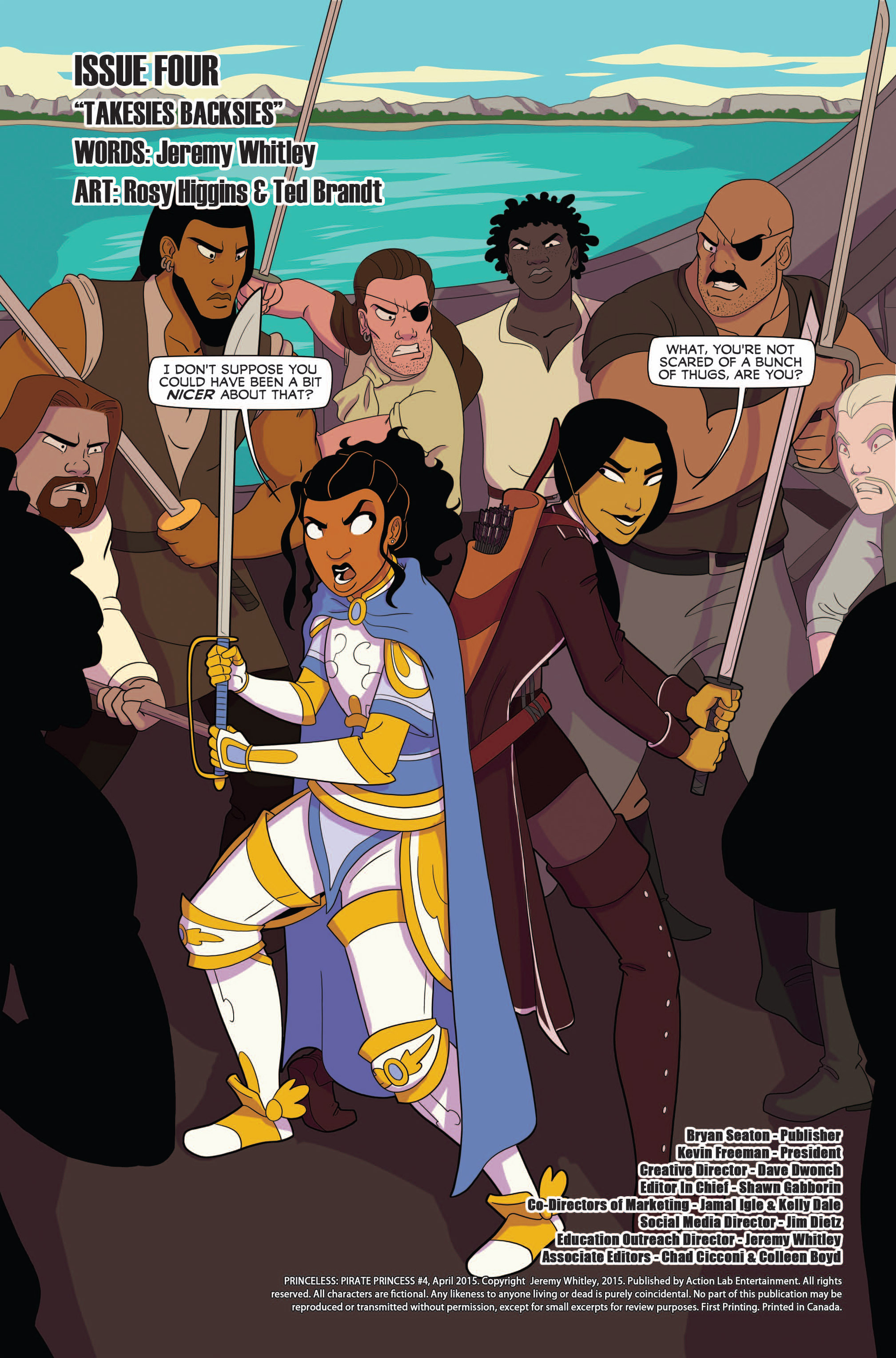 Read online Princeless: The Pirate Princess comic -  Issue # Full - 88