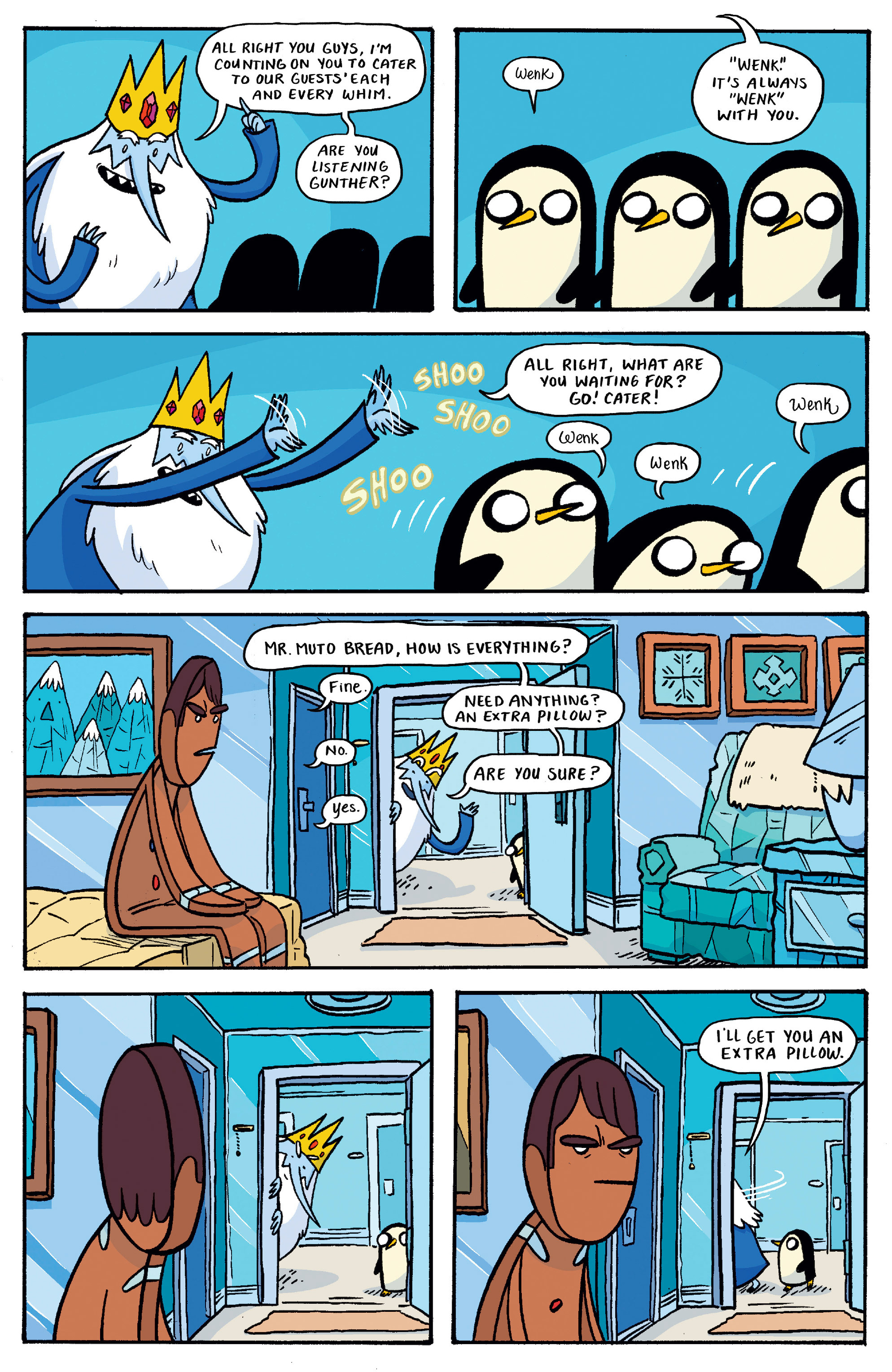 Read online Adventure Time: Banana Guard Academ comic -  Issue #3 - 12