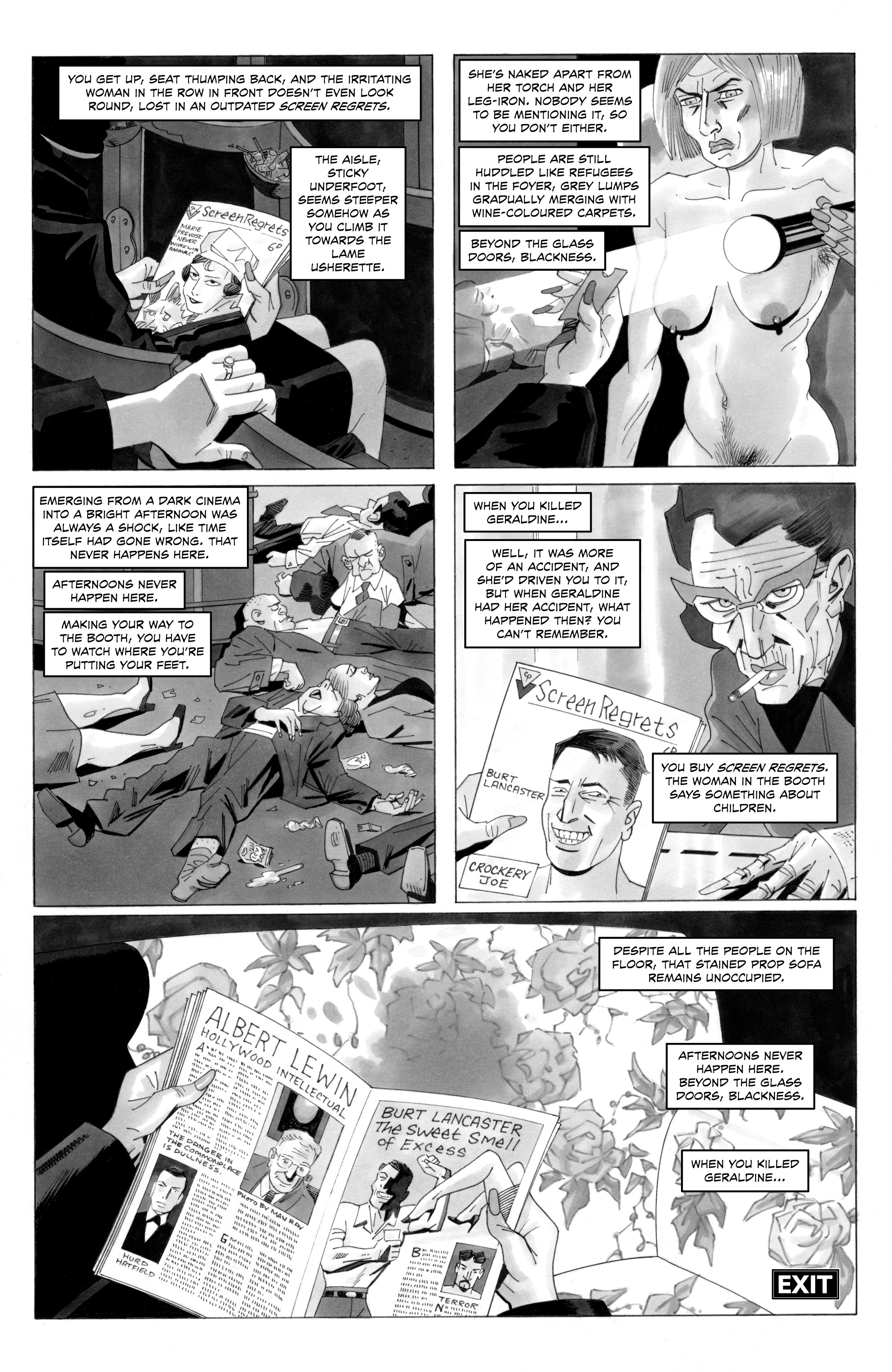 Read online Alan Moore's Cinema Purgatorio comic -  Issue #17 - 12