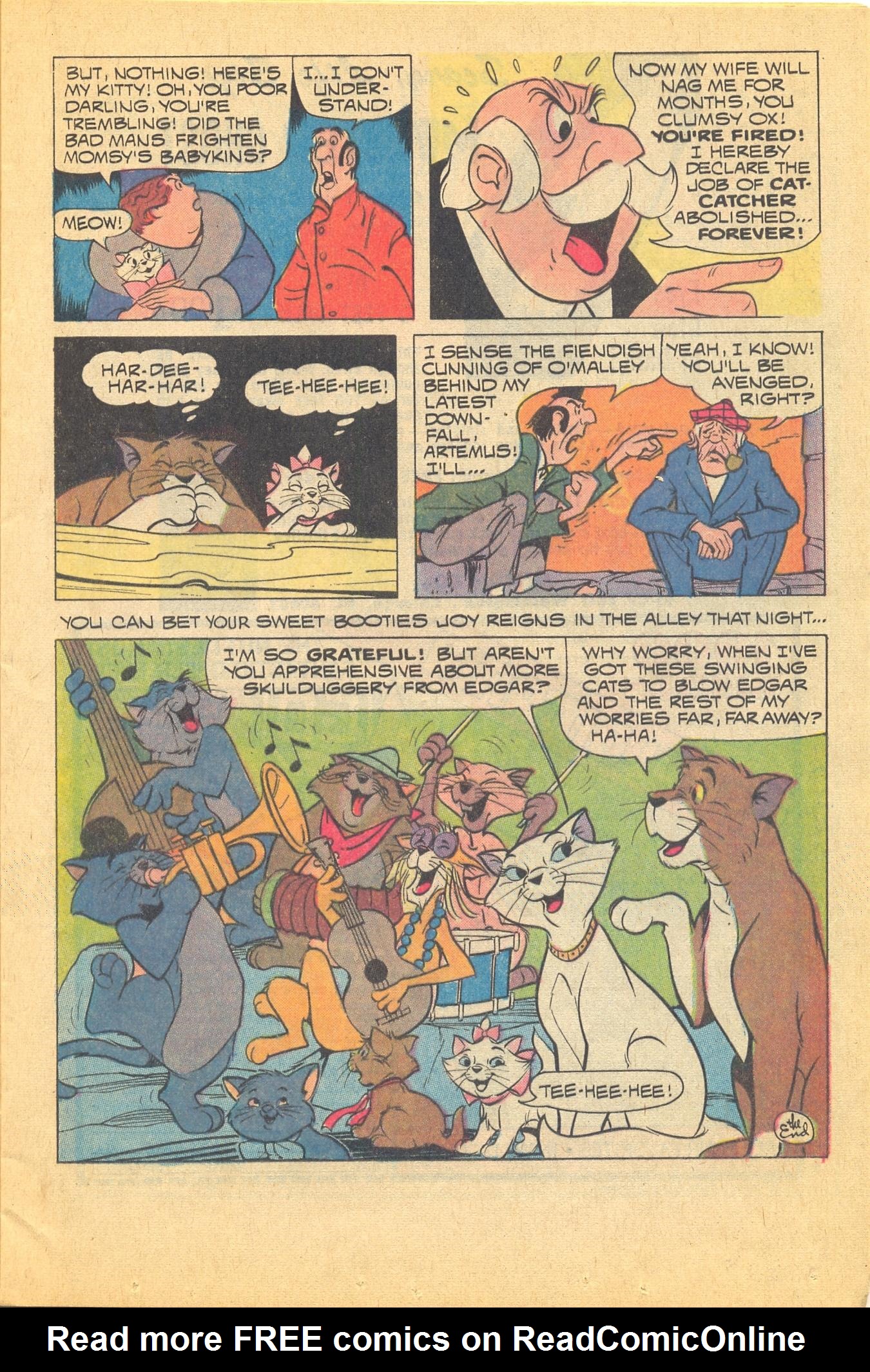 Read online O'Malley and the Alley Cats comic -  Issue #5 - 17