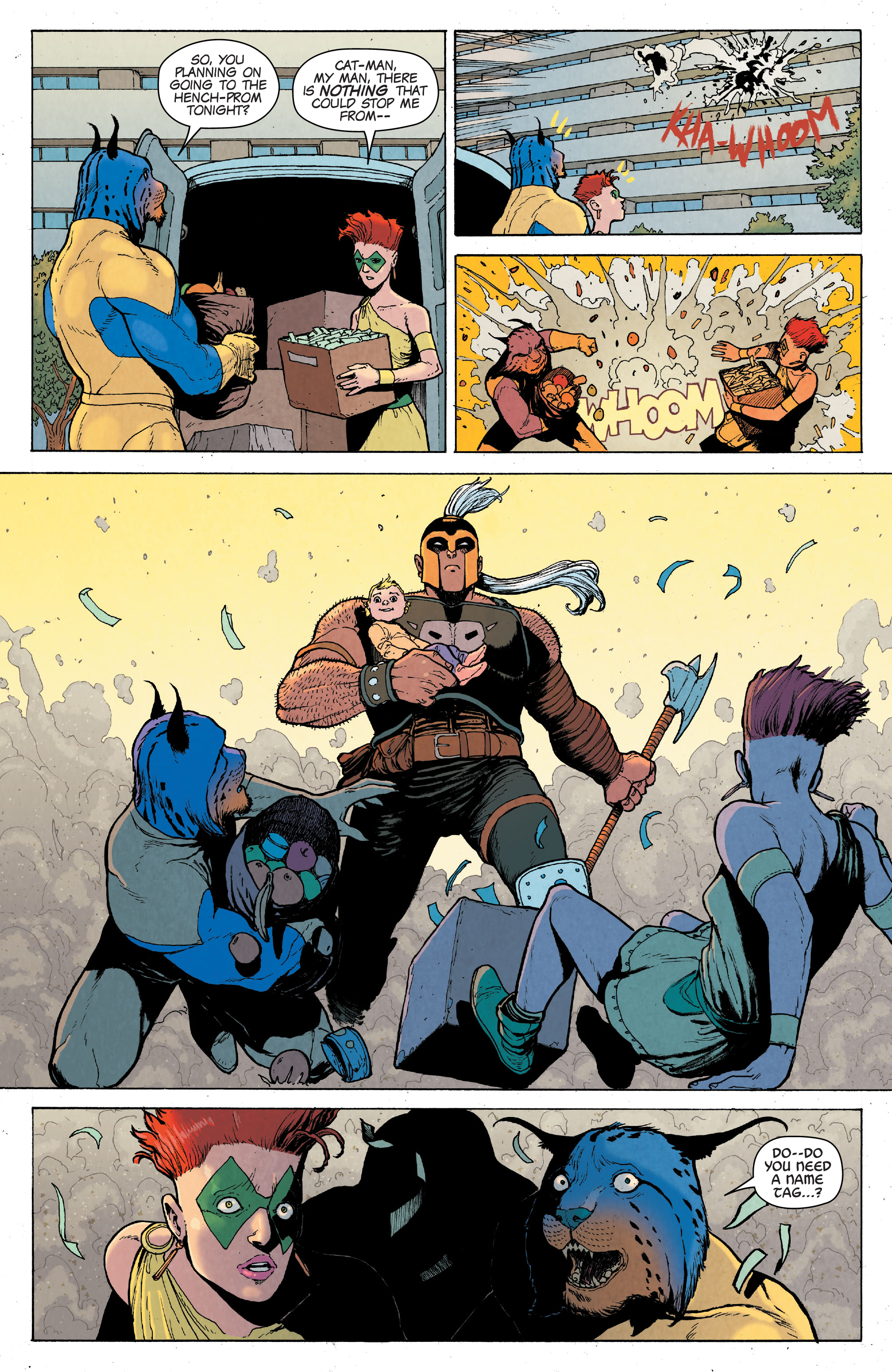 Read online Hawkeye: Team Spirit comic -  Issue # TPB (Part 3) - 3