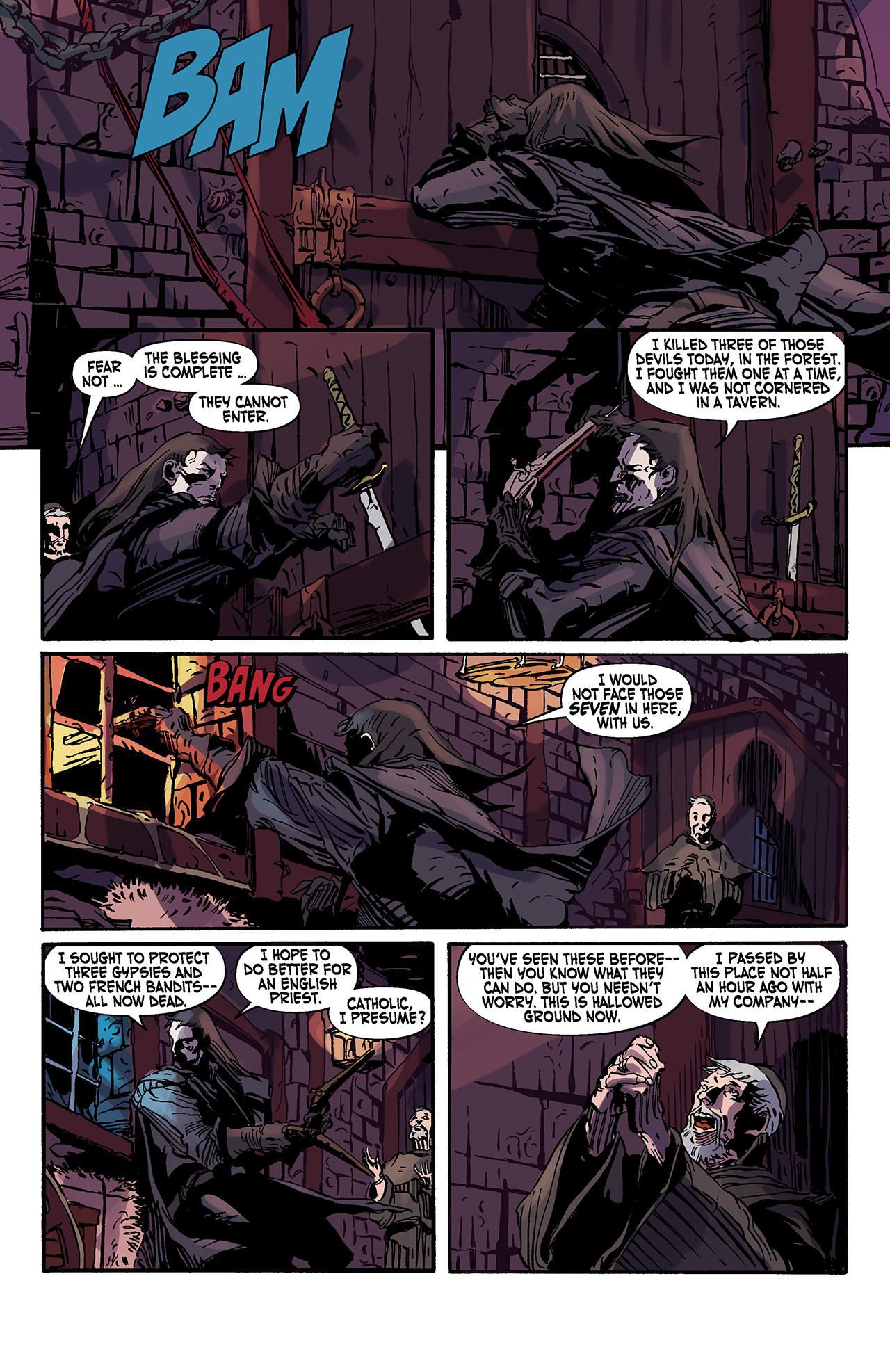 Read online Solomon Kane: Death's Black Riders comic -  Issue #3 - 4