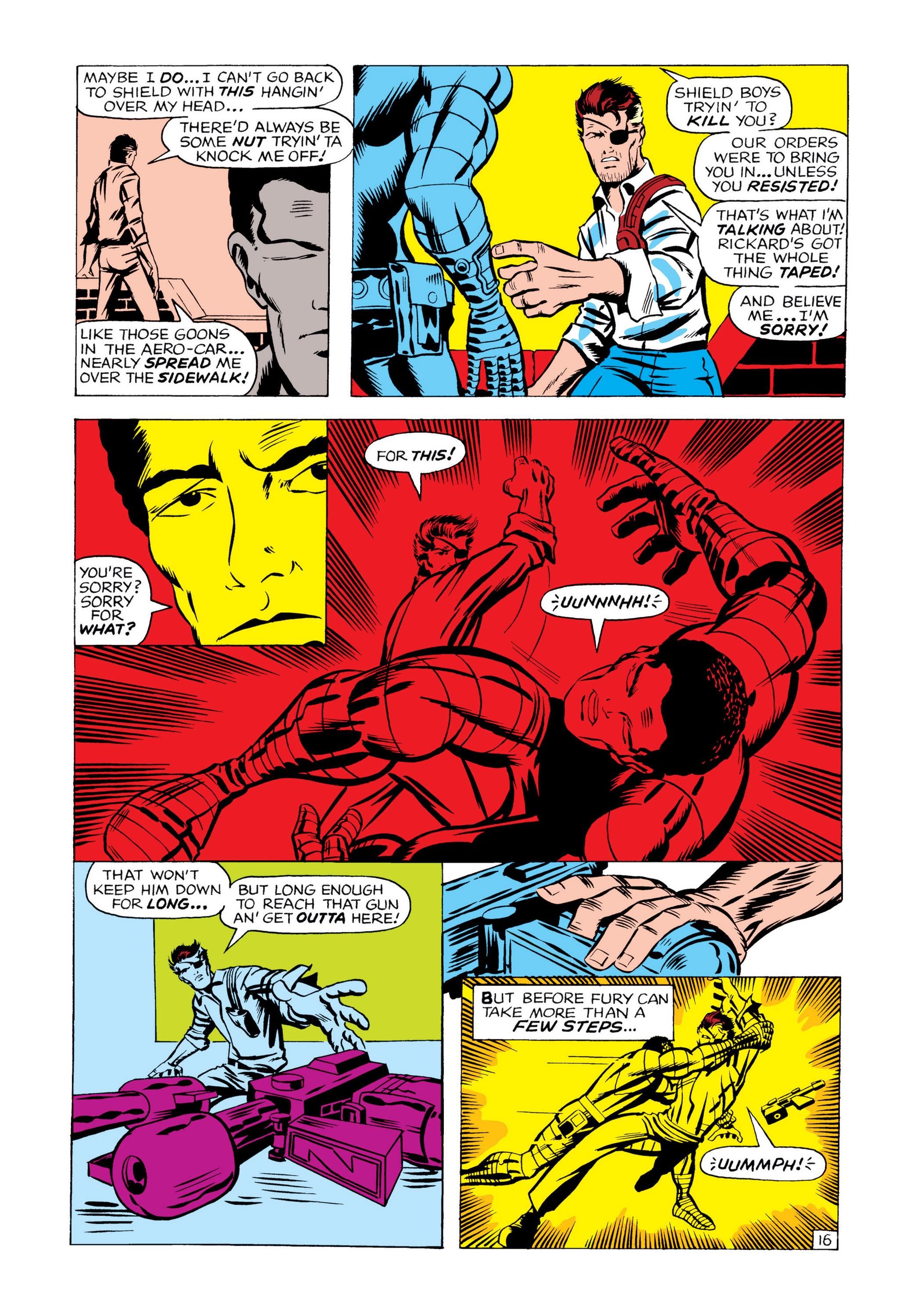 Read online Marvel Masterworks: Nick Fury, Agent of S.H.I.E.L.D. comic -  Issue # TPB 3 (Part 2) - 89