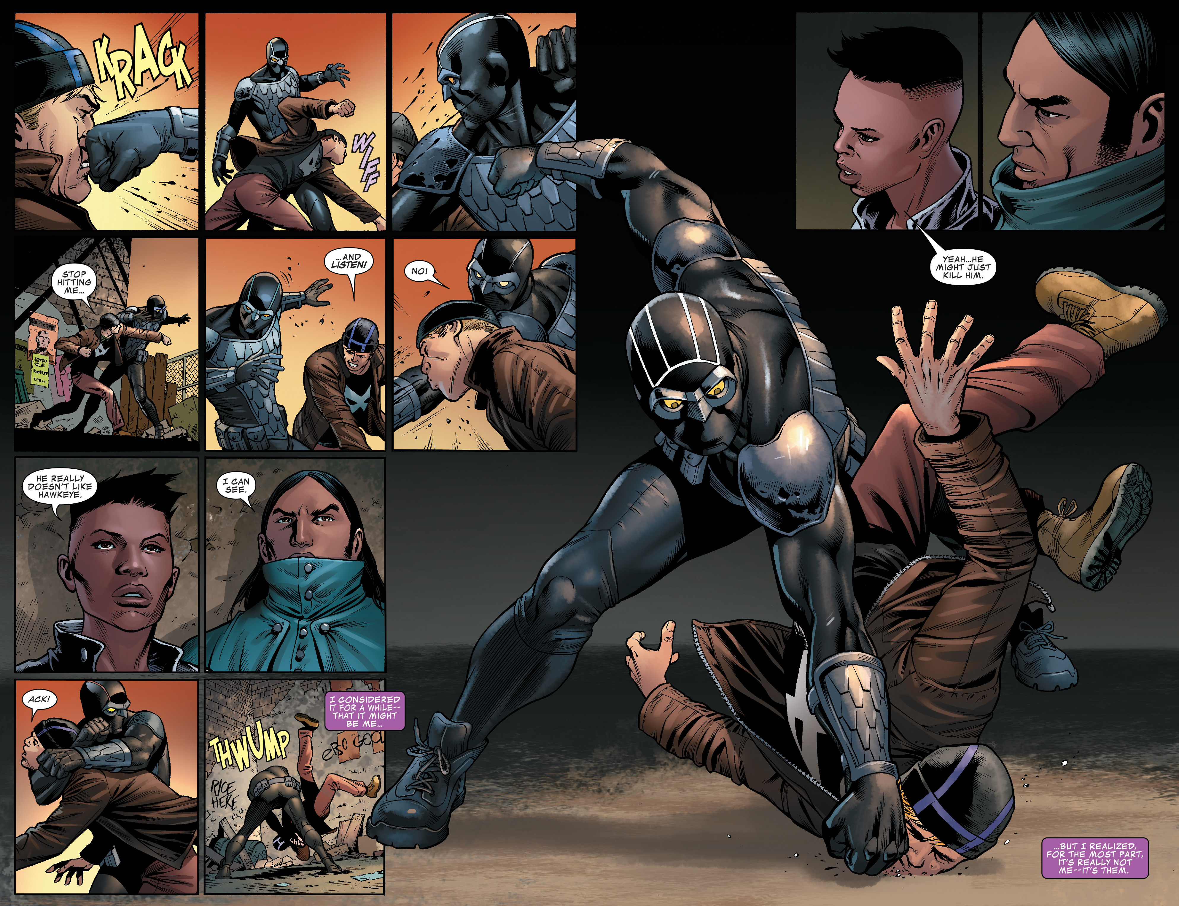 Read online Occupy Avengers comic -  Issue #3 - 6