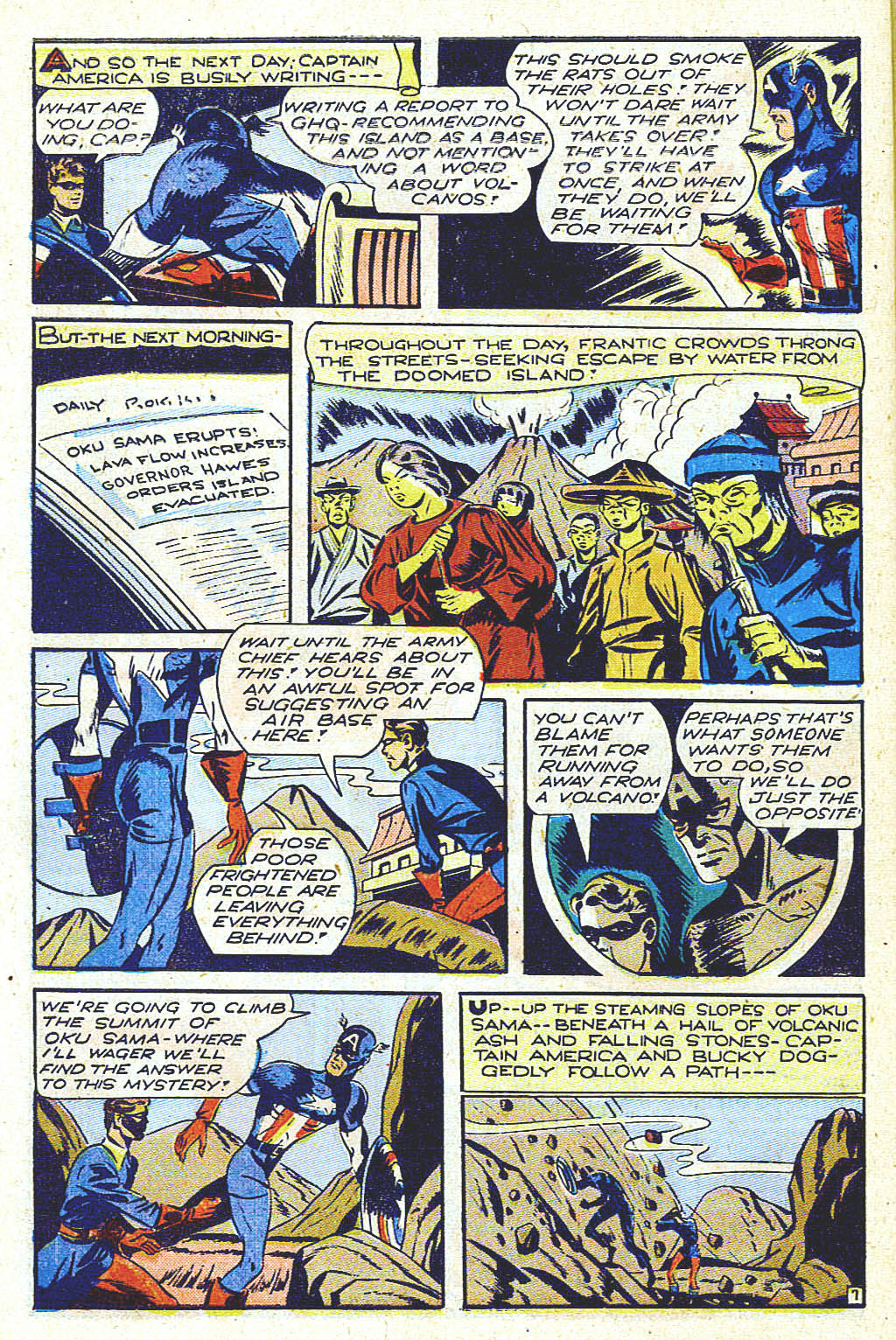 Read online Captain America Comics comic -  Issue #54 - 46