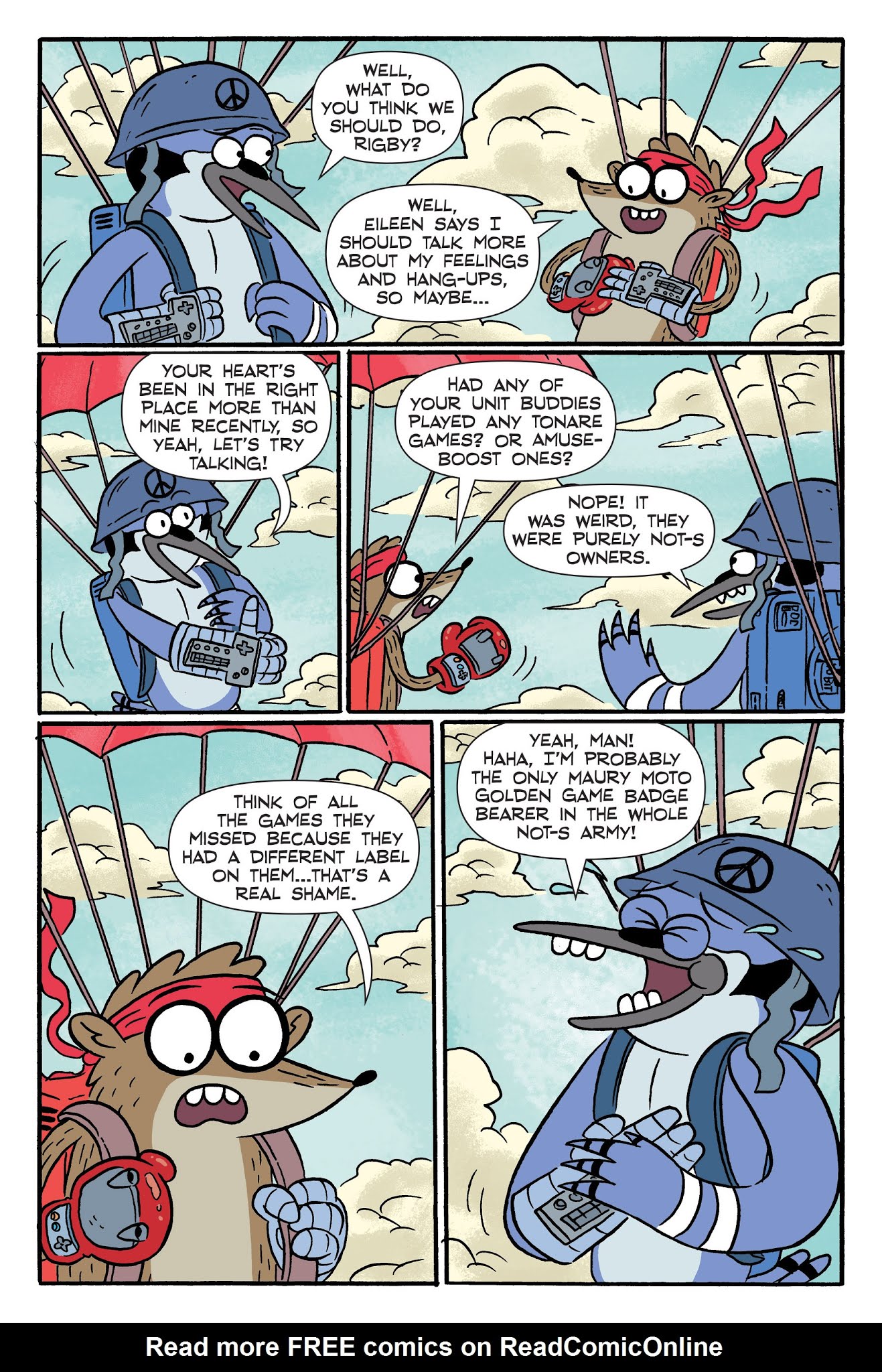 Read online Regular Show: A Clash of Consoles comic -  Issue # TPB (Part 2) - 33