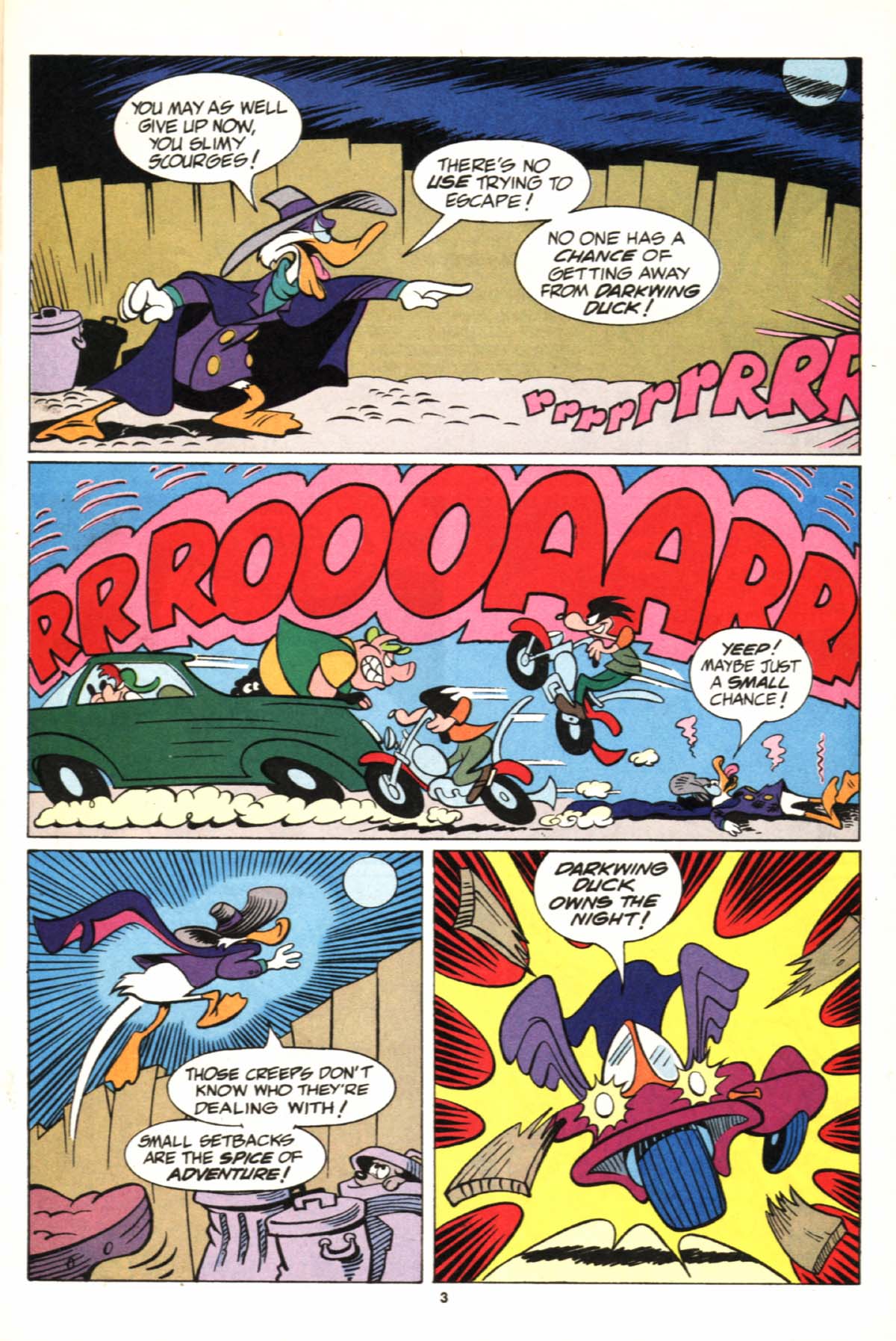 Read online Disney's Darkwing Duck Limited Series comic -  Issue #1 - 4