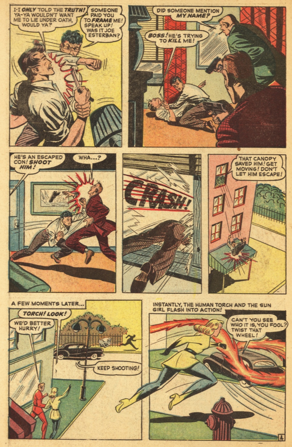 Read online The Human Torch (1940) comic -  Issue #32 - 6