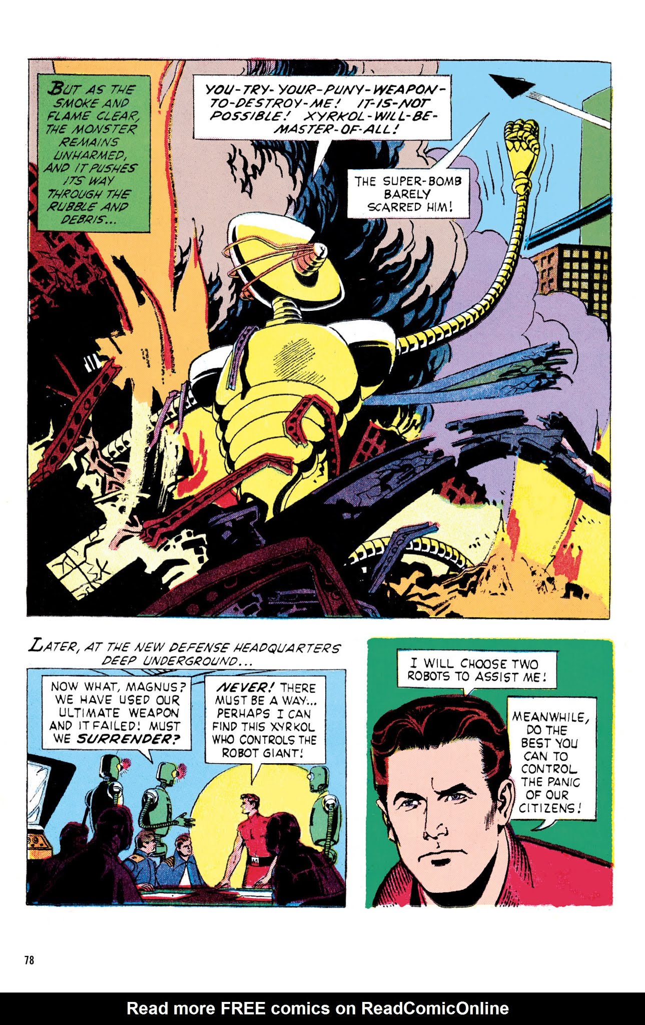 Read online Magnus, Robot Fighter Archives comic -  Issue # TPB 1 (Part 1) - 80