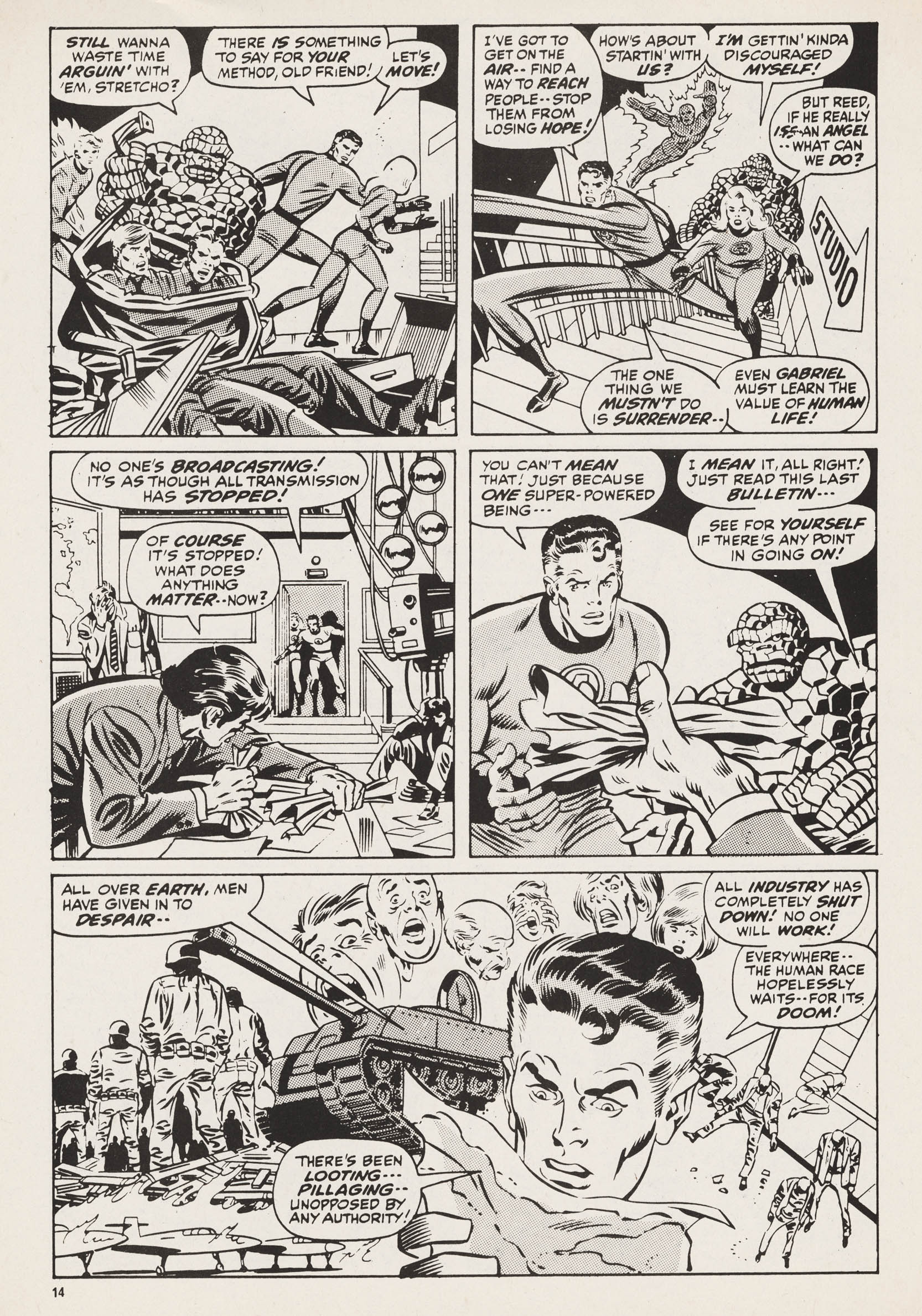 Read online Captain Britain (1976) comic -  Issue #24 - 14