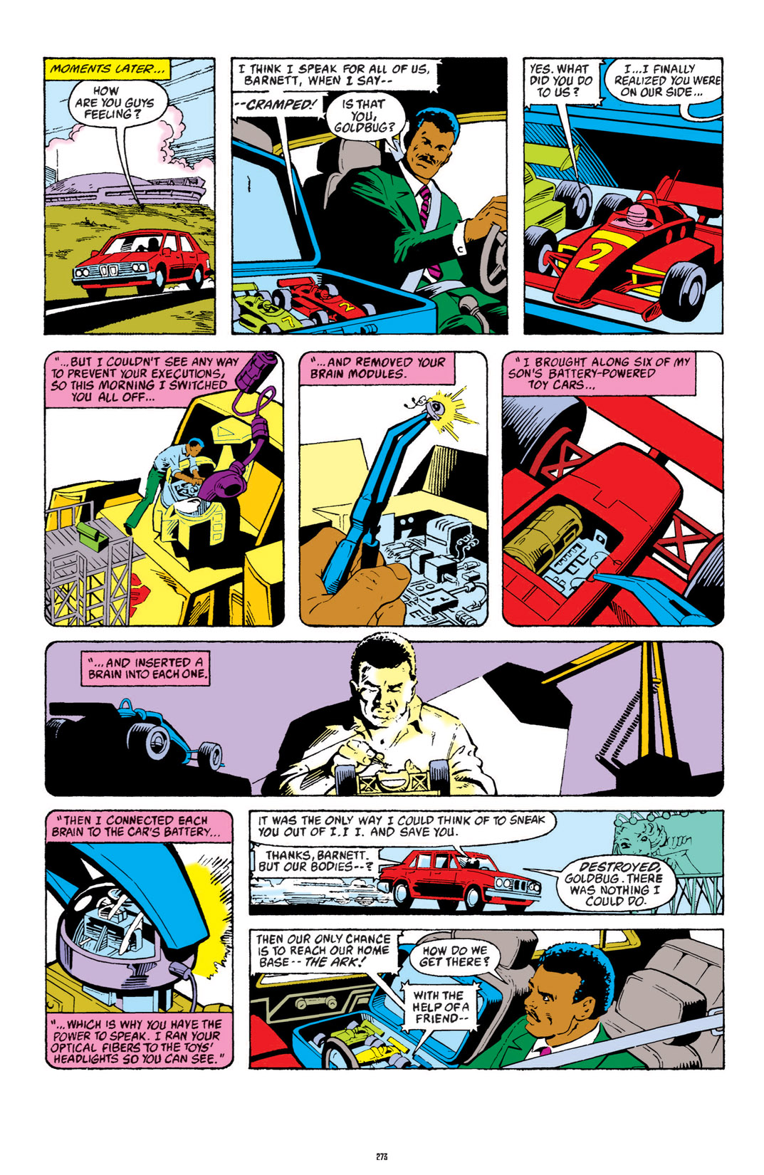 Read online The Transformers Classics comic -  Issue # TPB 3 - 274