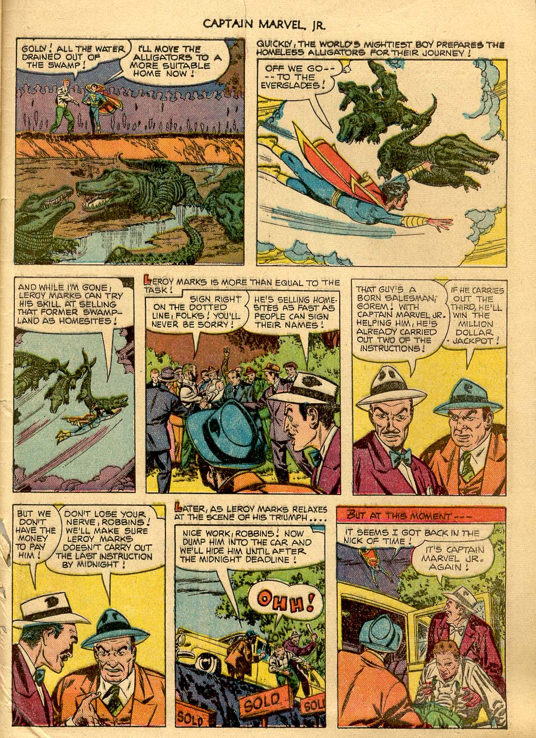 Read online Captain Marvel, Jr. comic -  Issue #106 - 32
