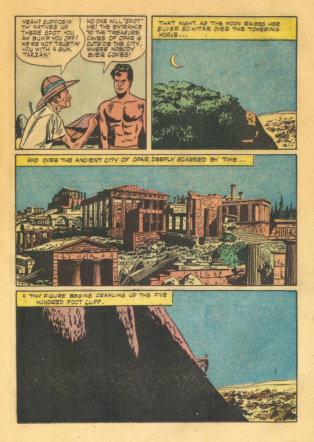 Read online Tarzan (1948) comic -  Issue #5 - 13