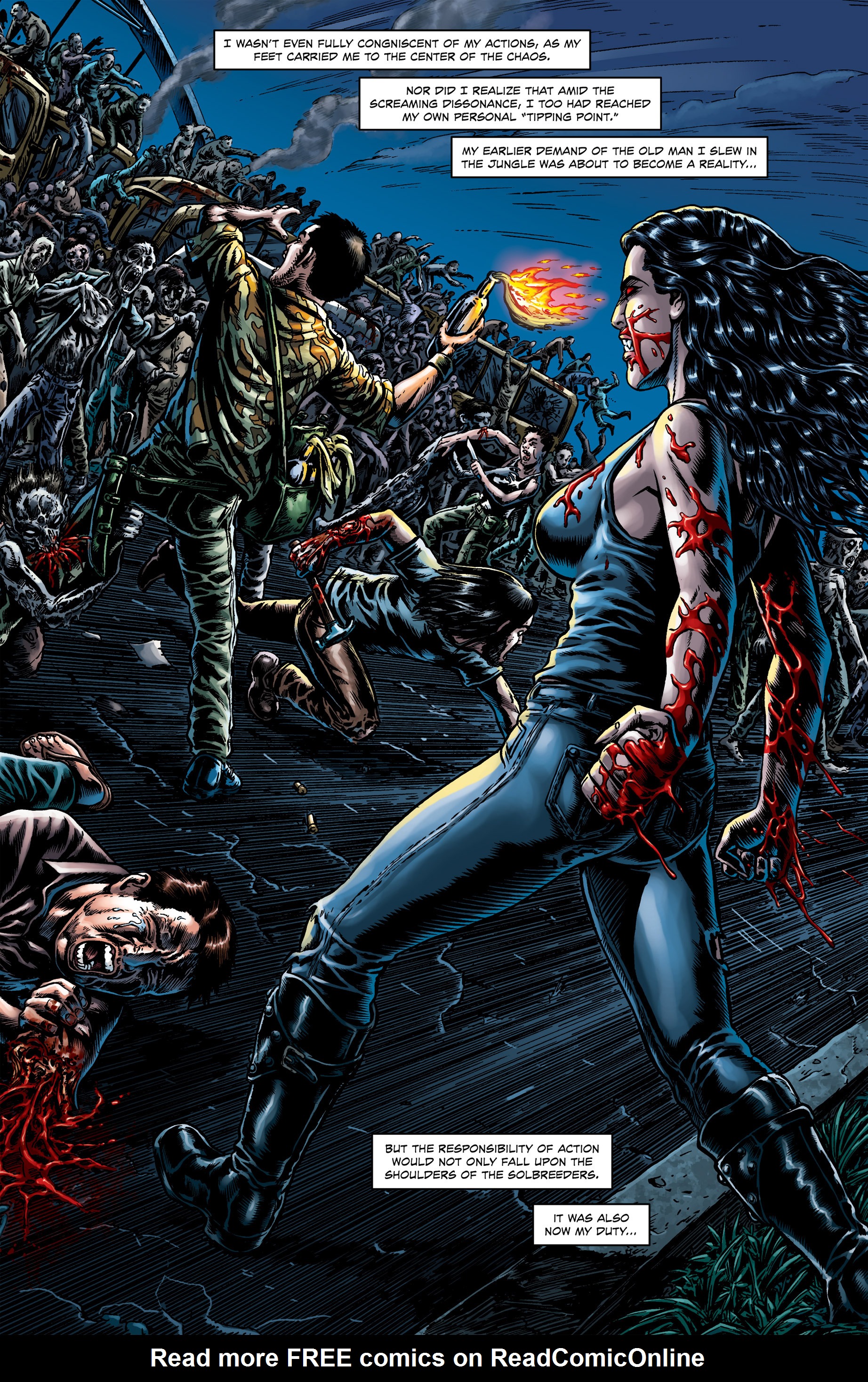 Read online The Extinction Parade comic -  Issue #5 - 22