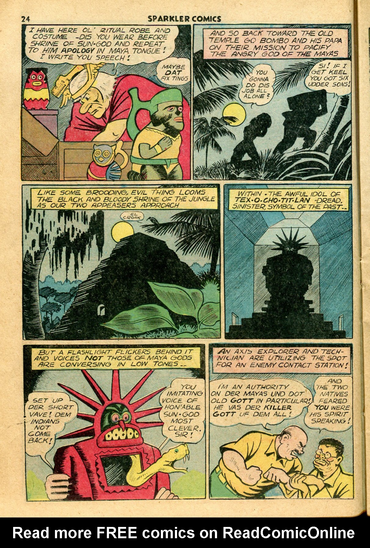 Read online Sparkler Comics comic -  Issue #23 - 26