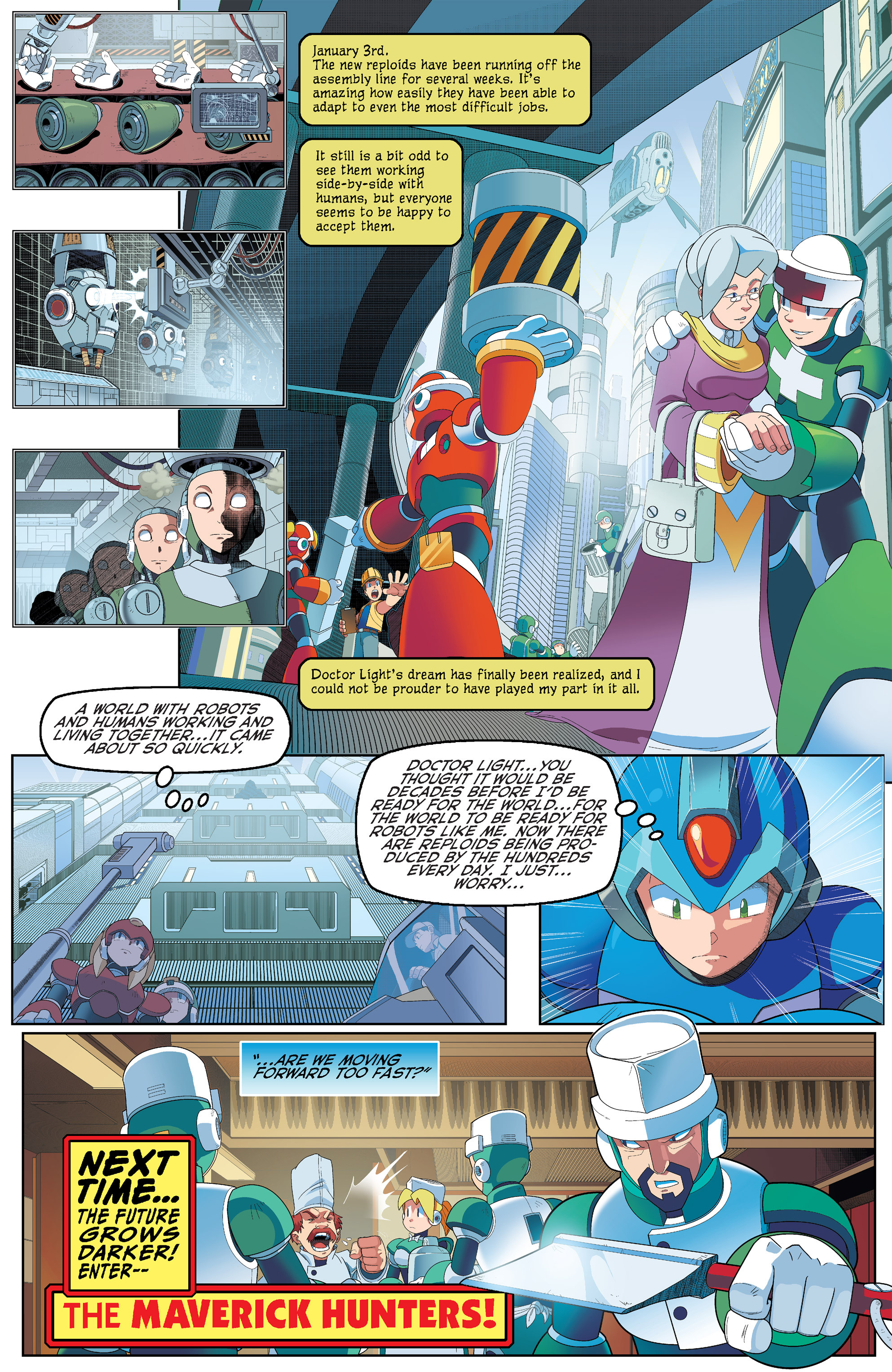 Read online Mega Man comic -  Issue #34 - 22