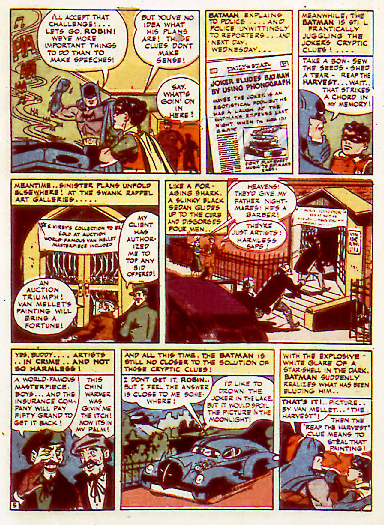 Read online Detective Comics (1937) comic -  Issue #71 - 7