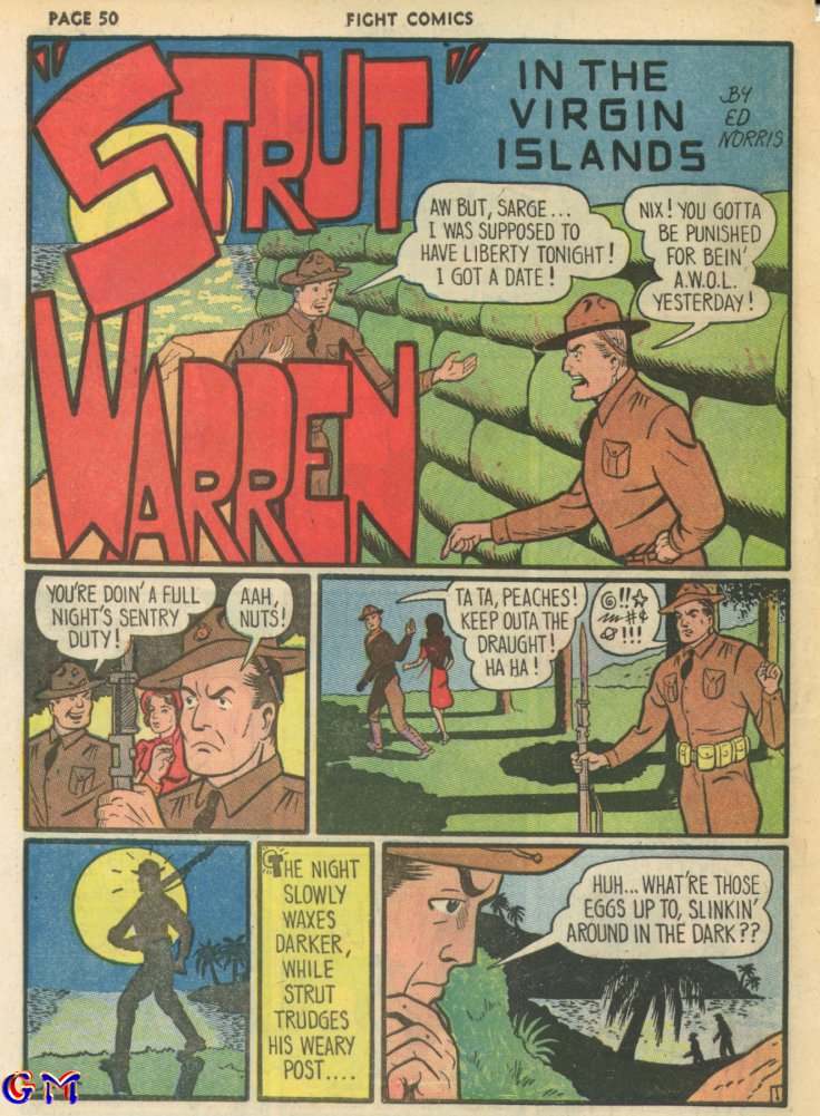 Read online Fight Comics comic -  Issue #5 - 53