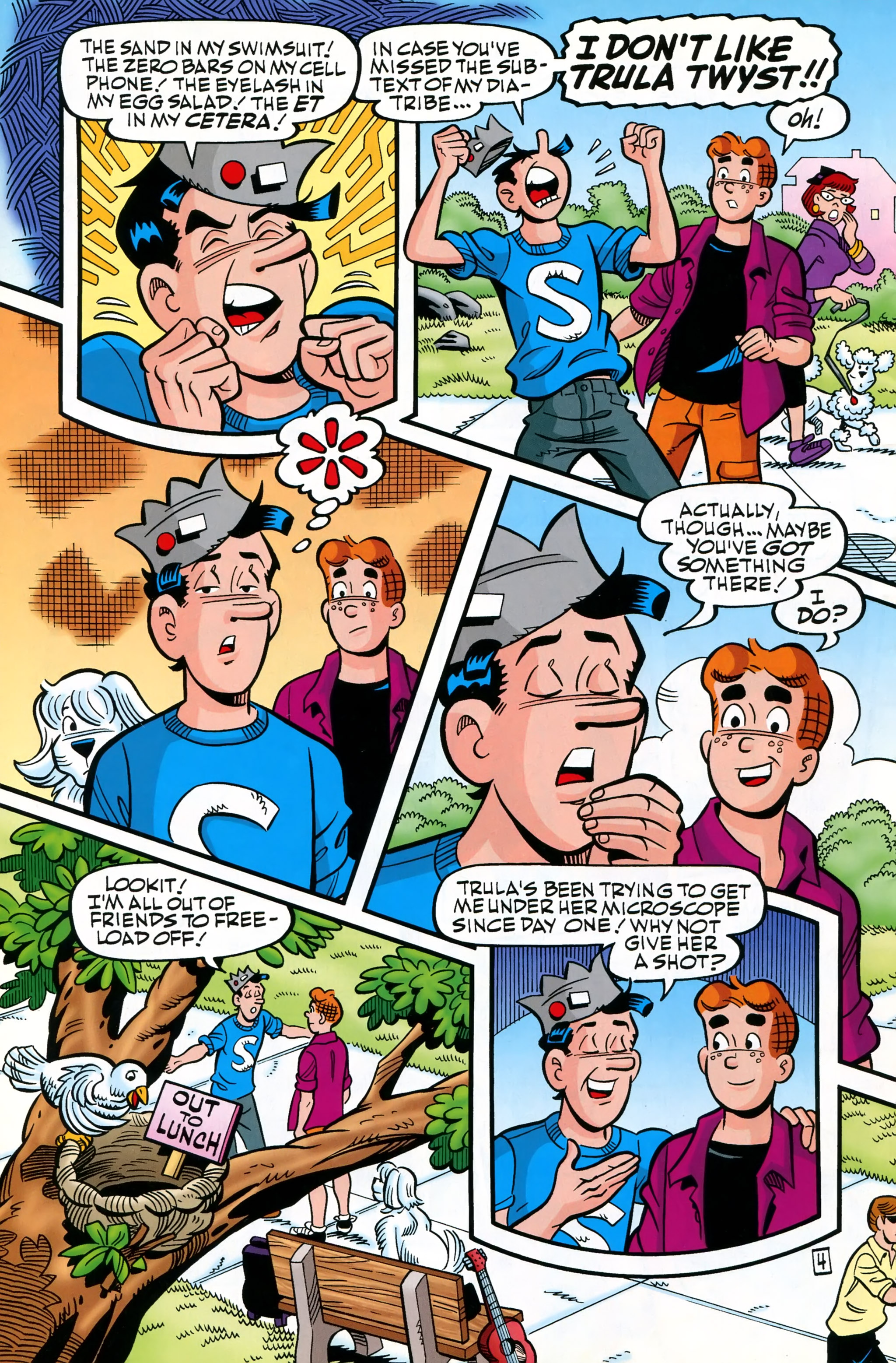 Read online Archie's Pal Jughead Comics comic -  Issue #210 - 6