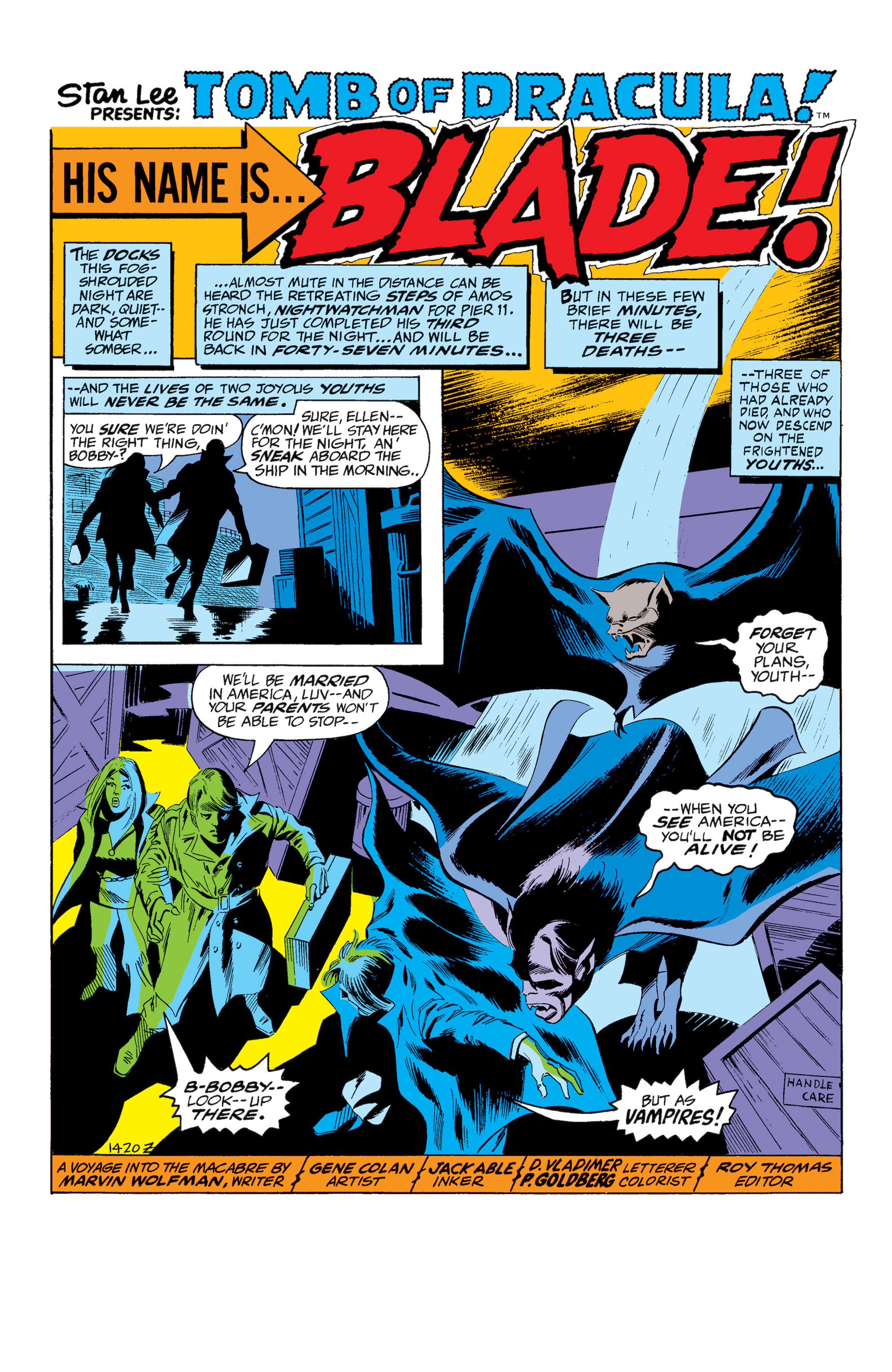 Read online Blade: Undead By Daylight comic -  Issue # Full - 4