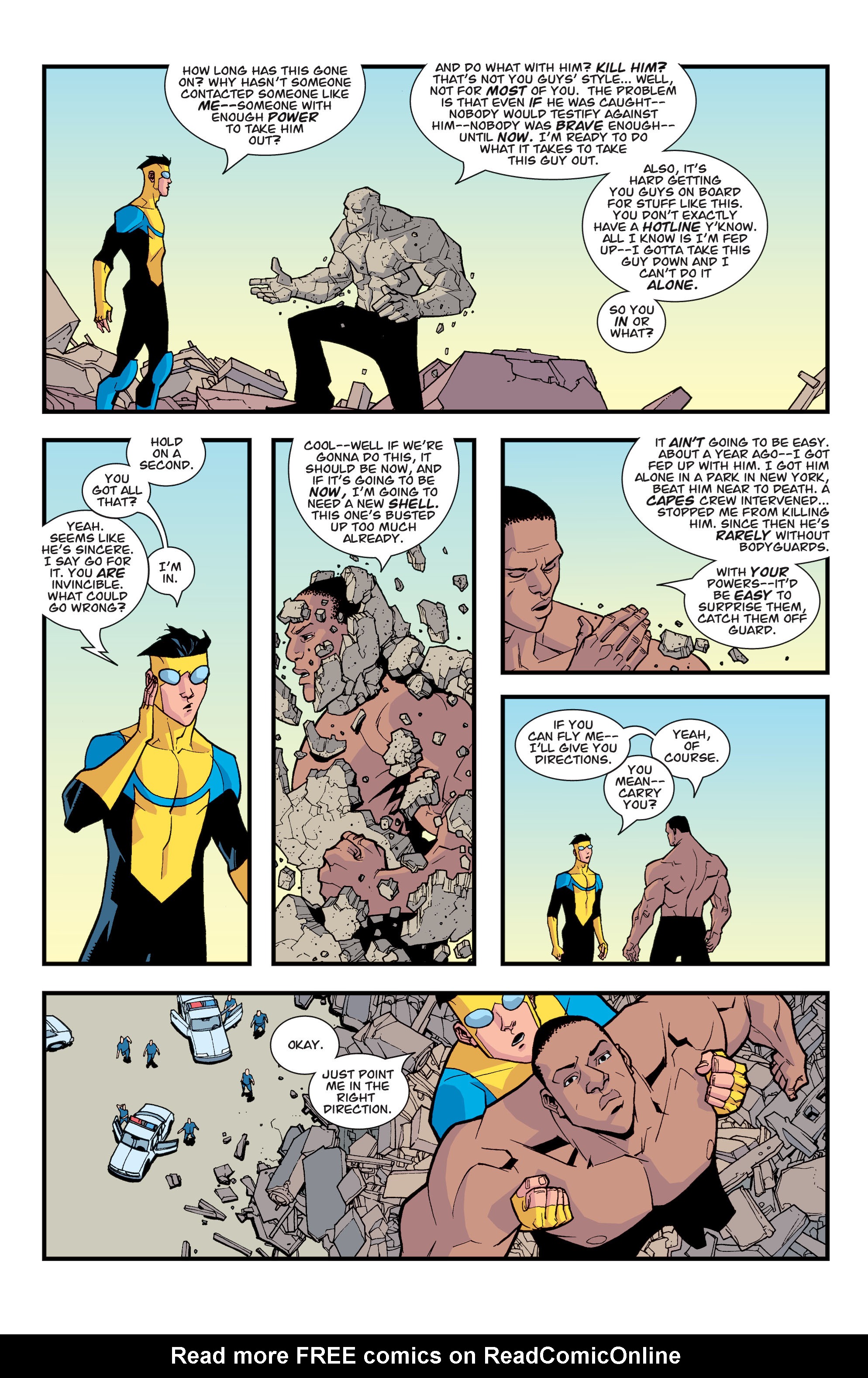 Read online Invincible comic -  Issue # _TPB 4 - Head of The Class - 143